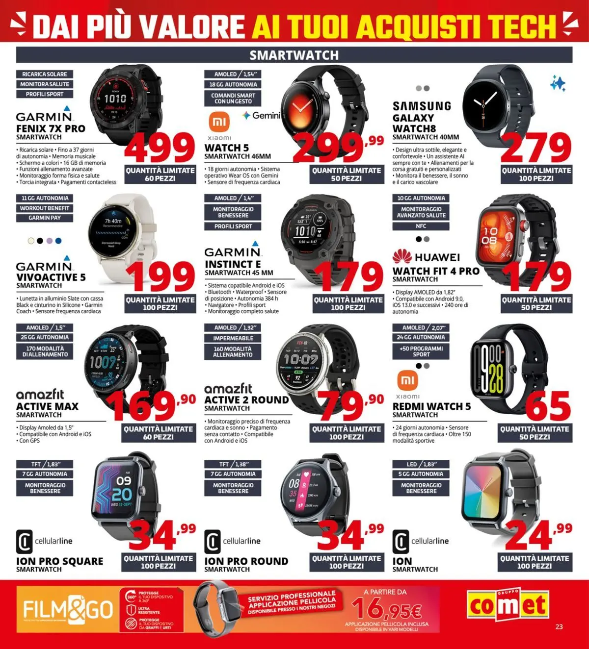 Nuovo Comet - Comet bonus! dal 05/03/2026 > offerte anteprima 🛍️ | Pagina: 23 | Prodotti: Tè, Torcia, Pellicola, Smartwatch