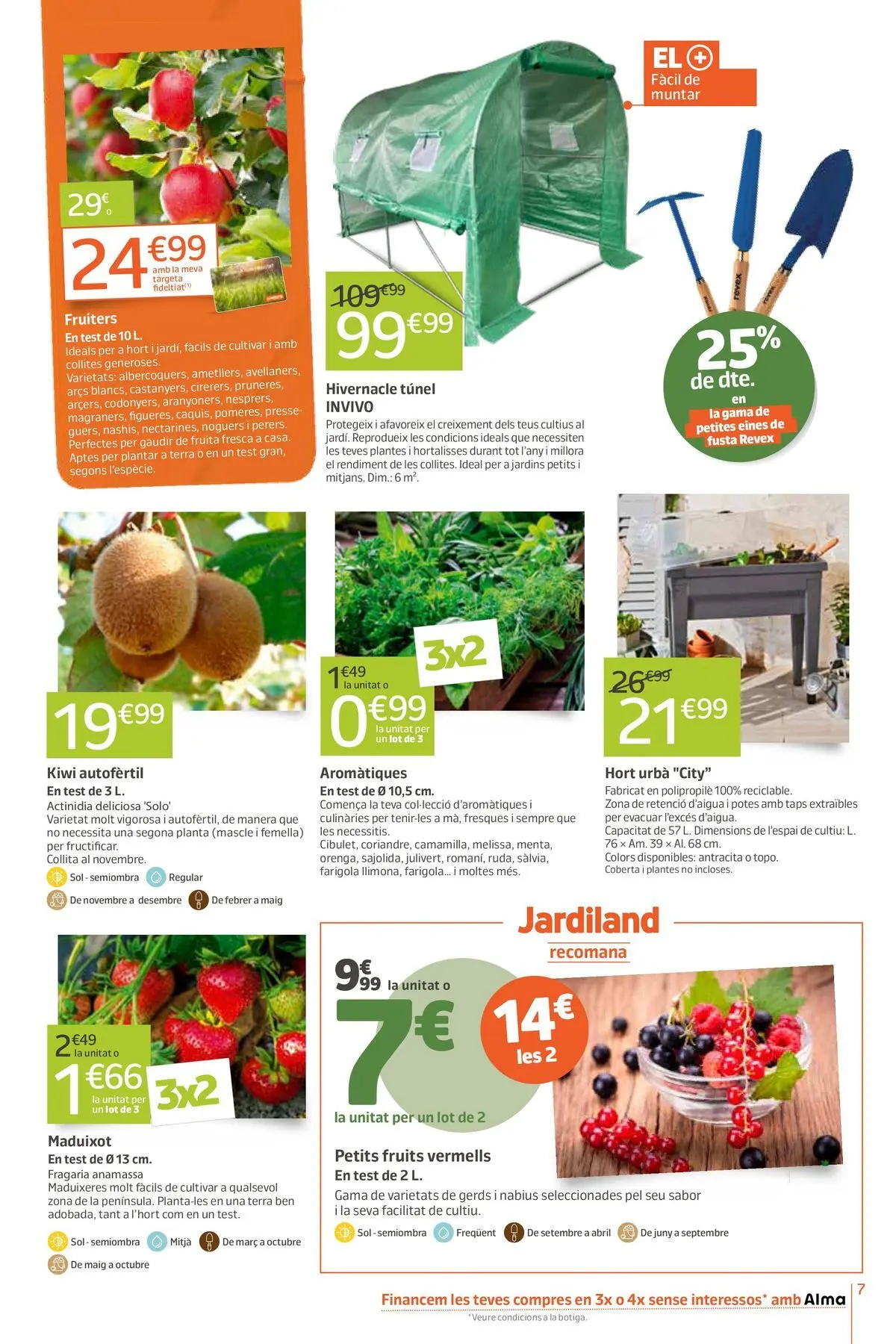 Jardiland - La natura et queda bé. 05/03/2026 - 15/03/2026 | Página: 7 | Productos: Kiwi