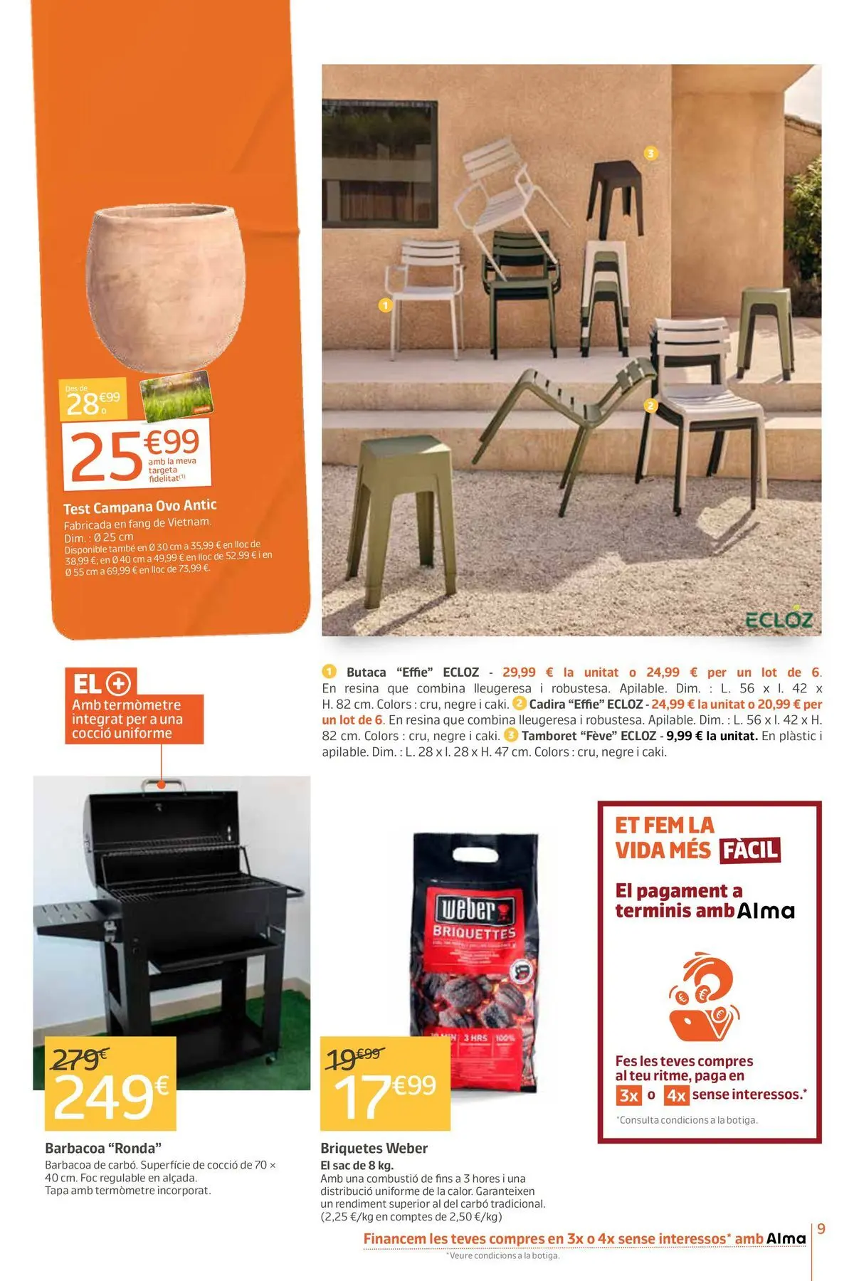 Jardiland - La natura et queda bé. 05/03/2026 - 15/03/2026 | Página: 9 | Productos: Barbacoa