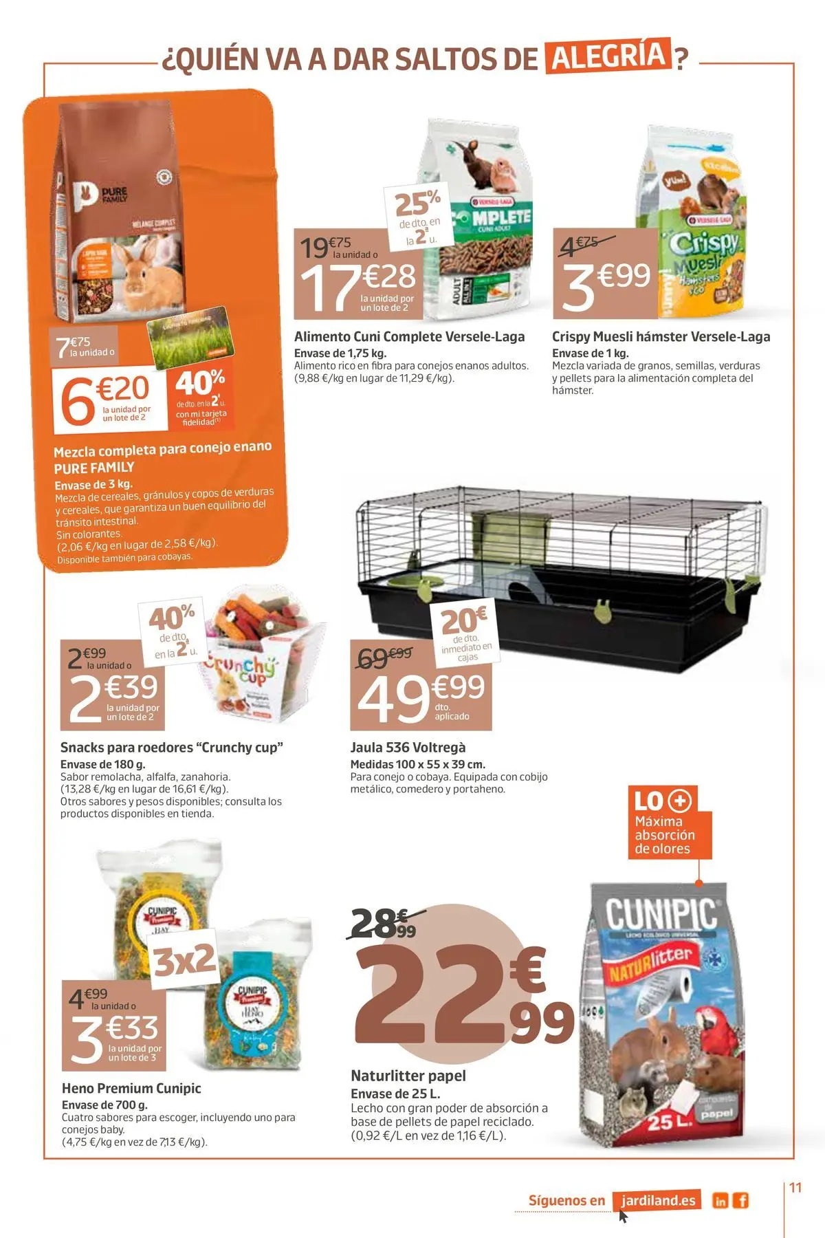 Jardiland - La naturaleza te sienta bien. 05/03/2026 - 15/03/2026 | Página: 11 | Productos: Copos