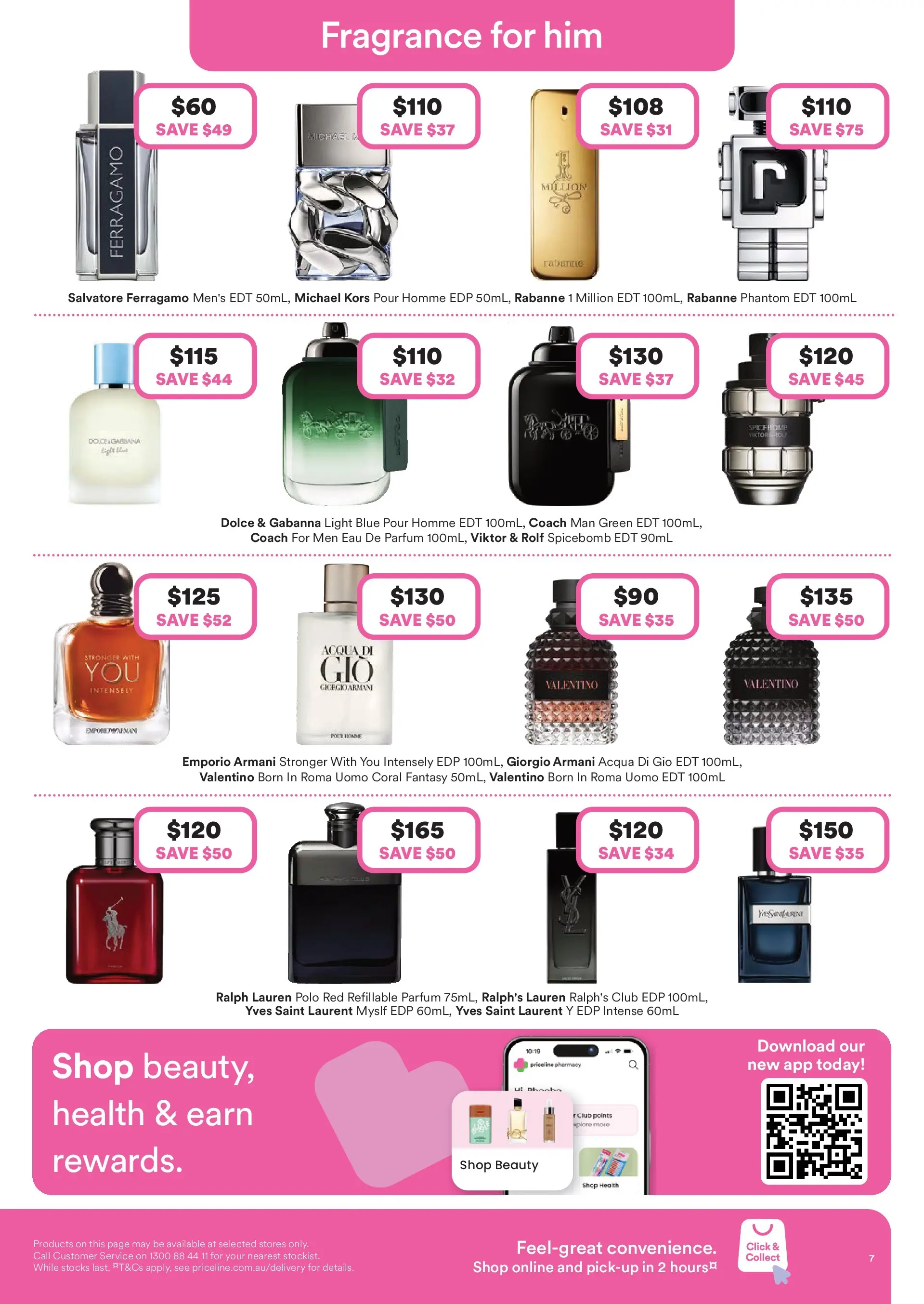 Priceline Pharmacy catalogue Cairnlea - 05/03/2026 > weekly / monthly specials | Page: 7 | Products: Fragrance, Light