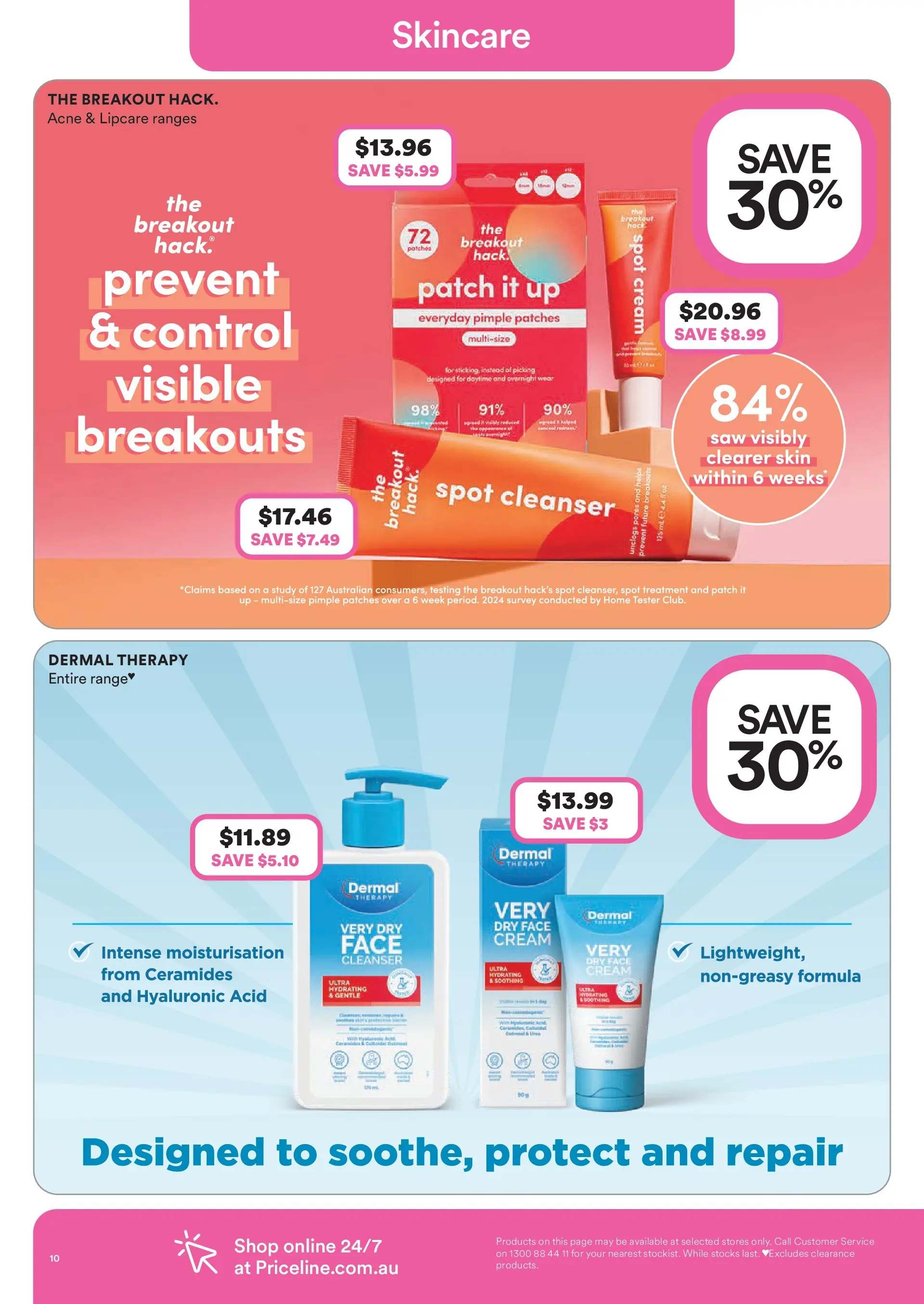 Priceline Pharmacy catalogue Cairnlea - 05/03/2026 > weekly / monthly specials | Page: 10 | Products: Saw, Cream, Acne, Treatment