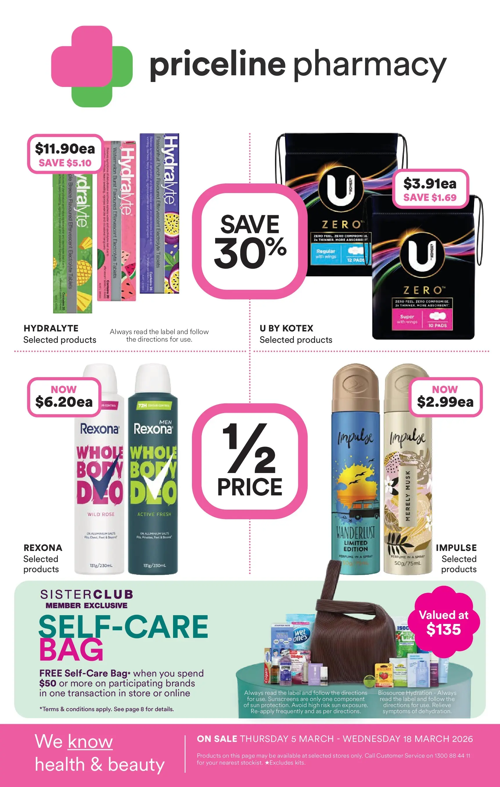 Priceline Pharmacy catalogue Cairnlea - 05/03/2026 > weekly / monthly specials | Page: 32 | Products: Perfume, Passionfruit, Watermelon, Bag