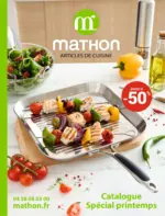 Mathon Catalogue Sp&eacute;cial printemps - au 31.05.2026