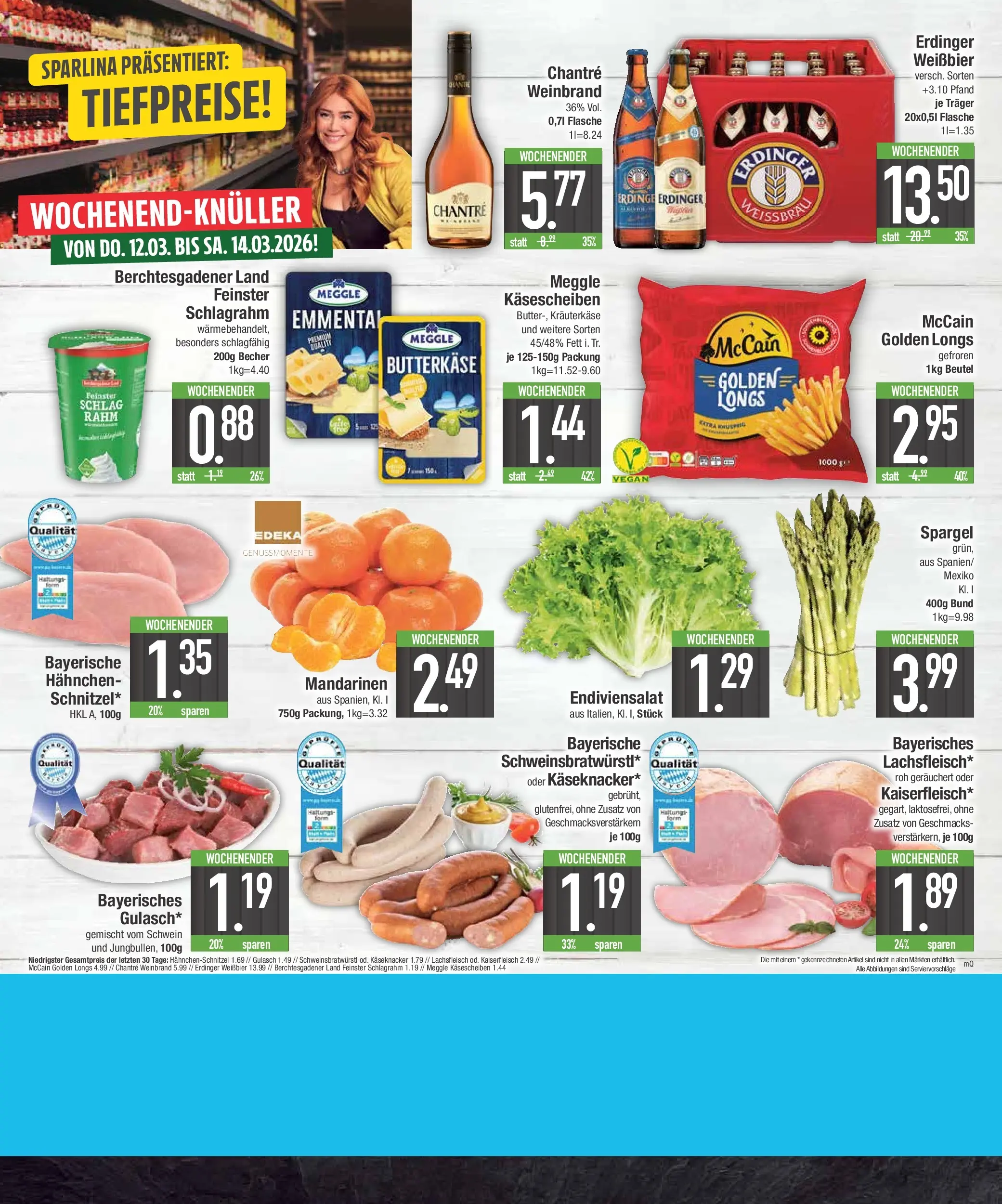 Edeka prospekt Neustadt	 (ab 09.03.2026) » Angebote Online | Seite: 20 | Produkte: Erdinger, Mandarinen, Spargel, Gulasch