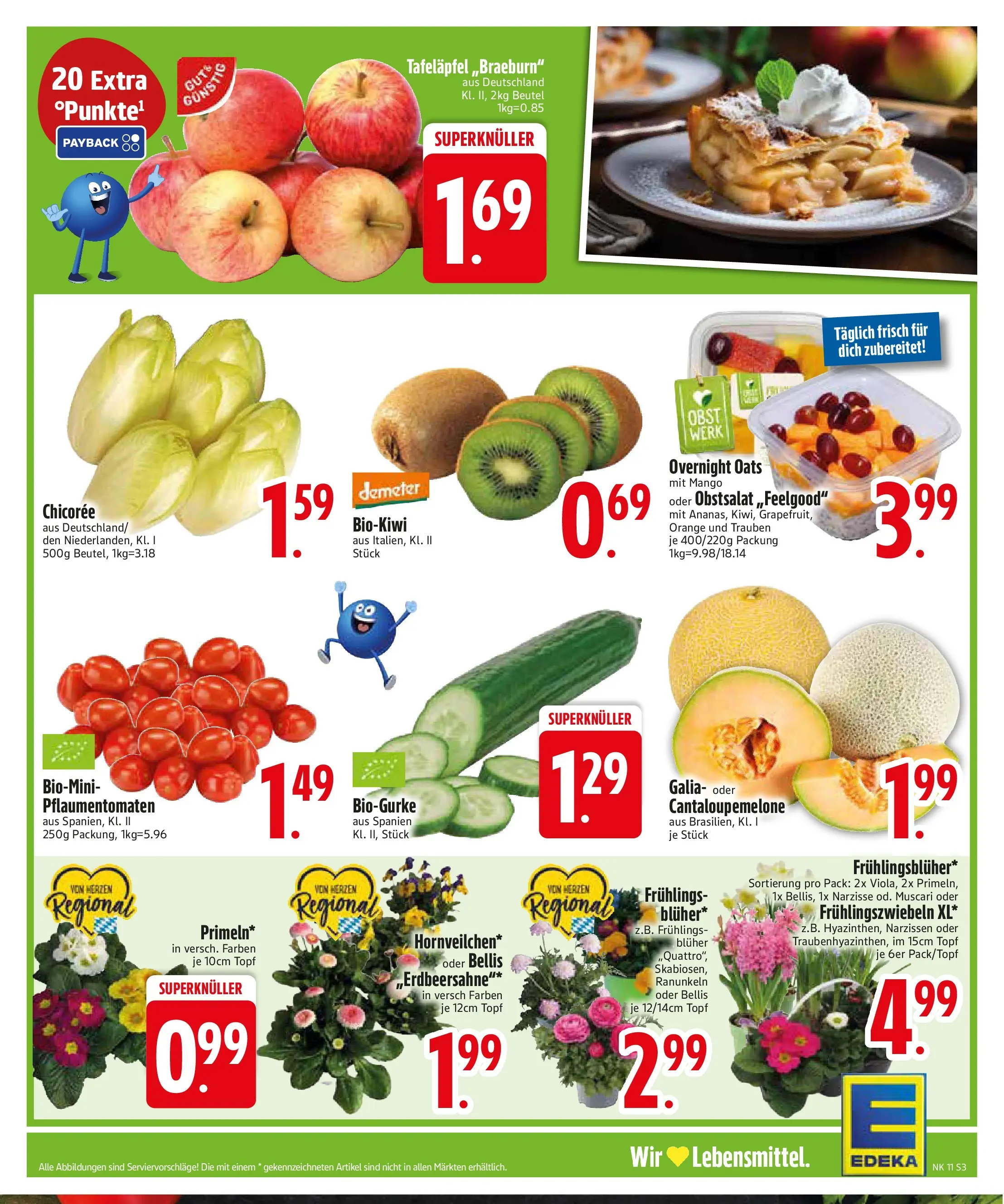 Edeka prospekt Zwiesel	 (ab 09.03.2026) » Angebote Online | Seite: 3 | Produkte: Trauben, Obst, Mango, Kiwi