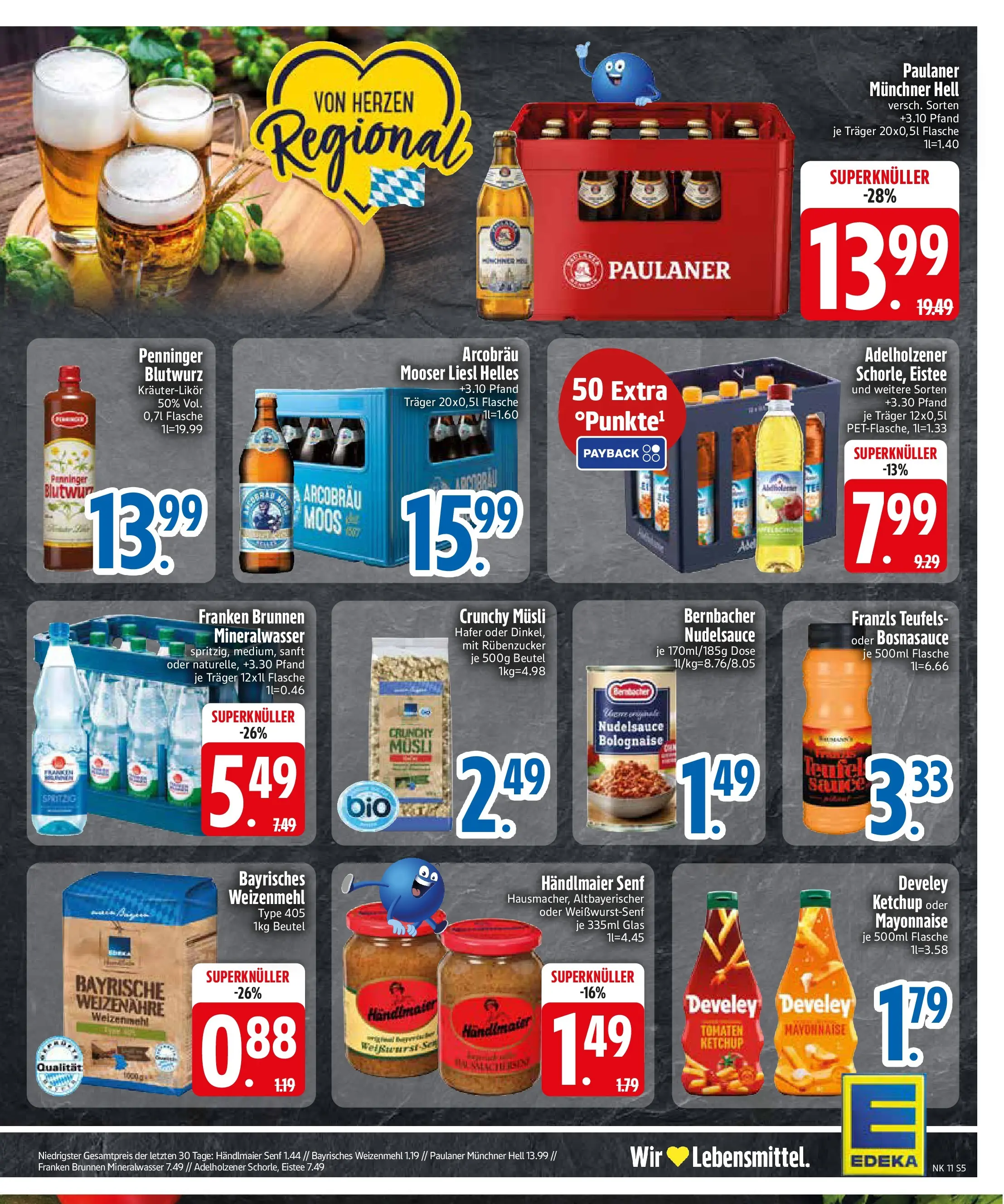 Edeka prospekt Zwiesel	 (ab 09.03.2026) » Angebote Online | Seite: 5 | Produkte: Tomaten, Weizenmehl, Mineralwasser, Mayonnaise