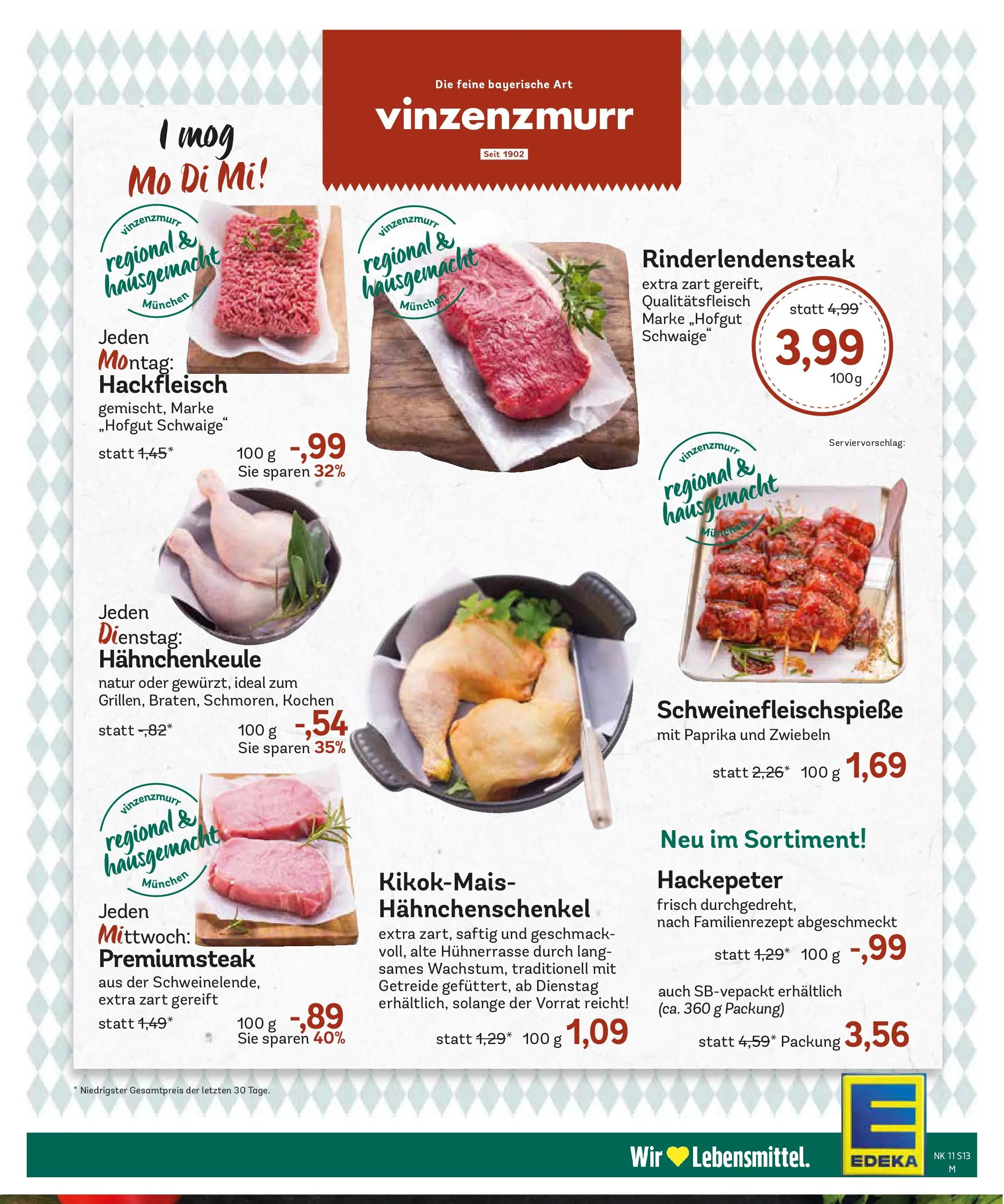 Edeka prospekt München	 (ab 09.03.2026) » Angebote Online | Seite: 13 | Produkte: Hahnchenschenkel, Zwiebeln, Paprika, Getreide