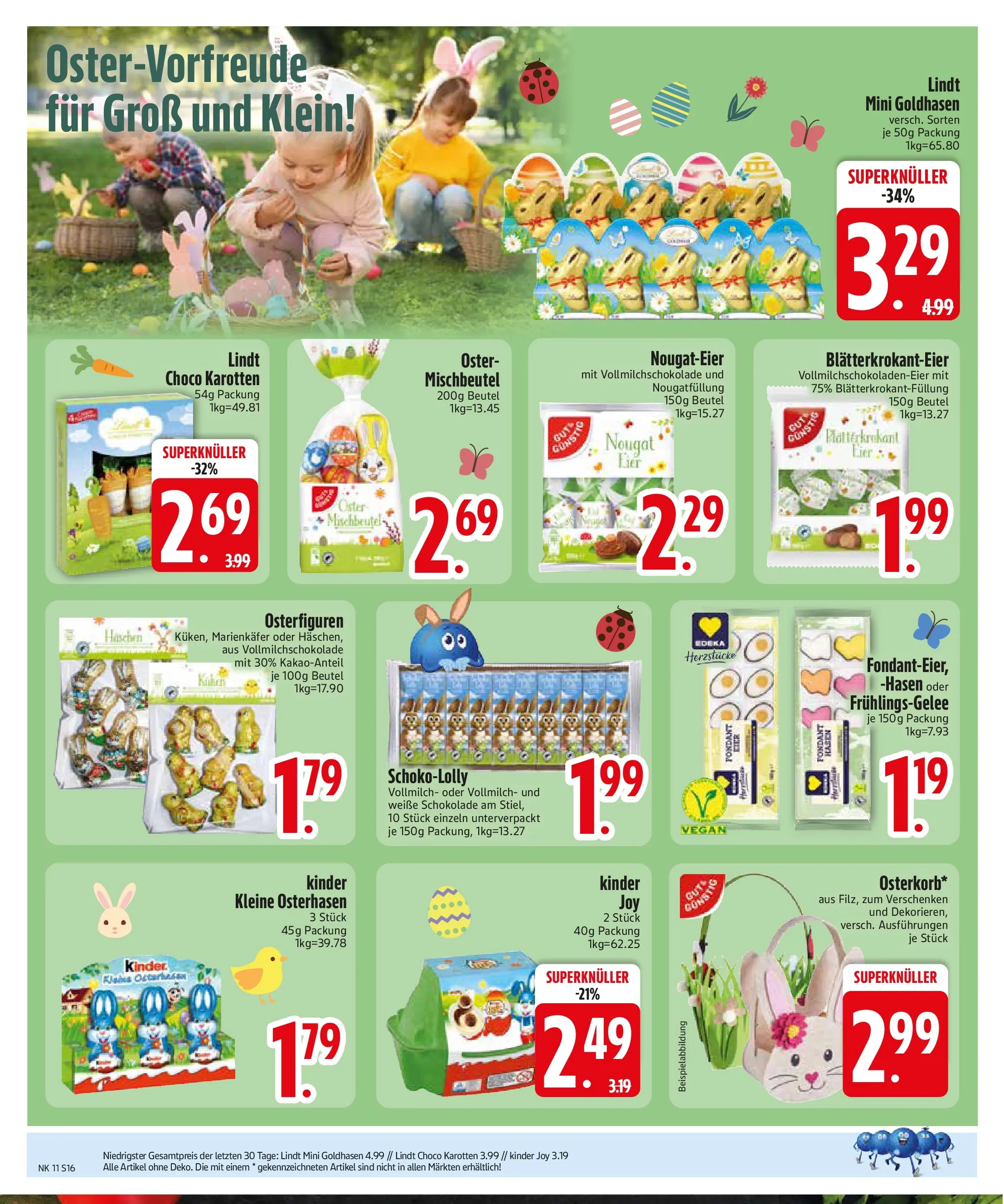 Edeka prospekt Zwiesel	 (ab 09.03.2026) » Angebote Online | Seite: 16 | Produkte: Schokolade, Kinder joy, Lindt