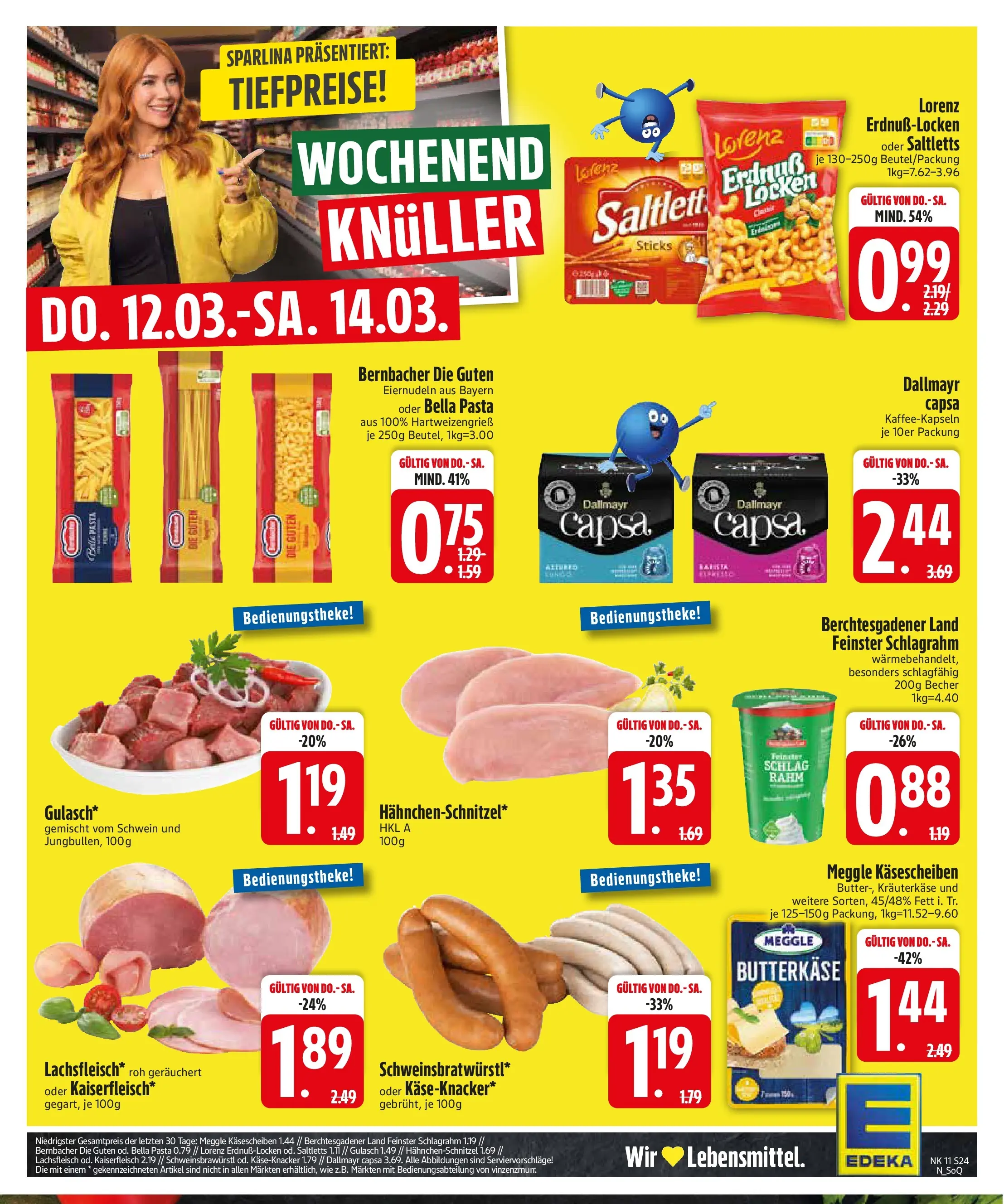 Edeka prospekt Zwiesel	 (ab 09.03.2026) » Angebote Online | Seite: 24 | Produkte: Dallmayr, Gulasch, Pasta, Dallmayr capsa