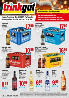 Trinkgut Prospekt Pfaffenhofen/Ilm ab 09.03.2026 gültig