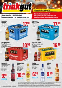 Trinkgut Prospekt Simbach/Inn ab 09.03.2026 gültig