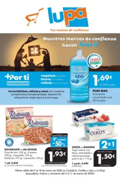 Vista previa Lupa Supermercados - Tus vecinos de confianza válido desde el 05.03.2026