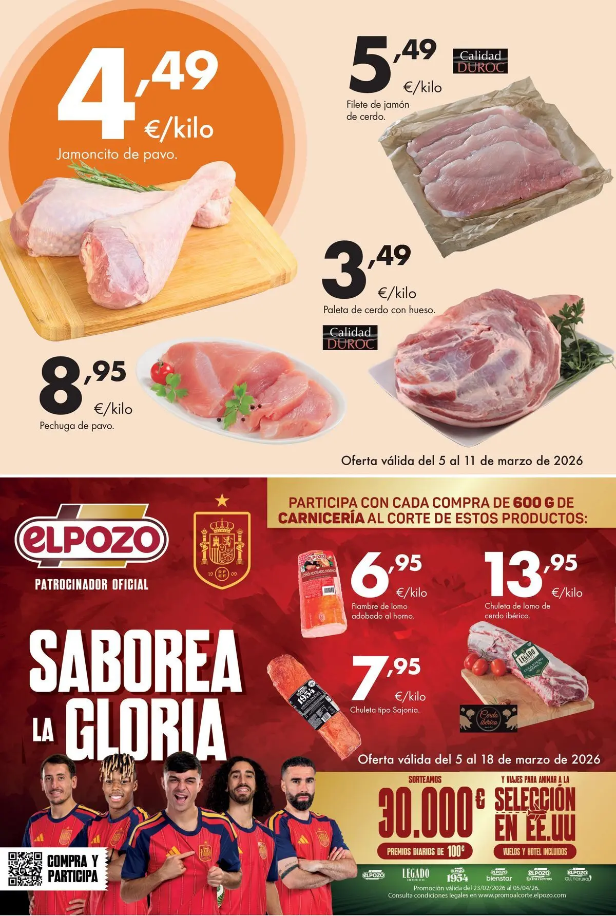 Lupa Supermercados - Tus vecinos de confianza 05/03/2026 - 18/03/2026 | Página: 2 | Productos: Jamón, Cerdo, Horno, Filete