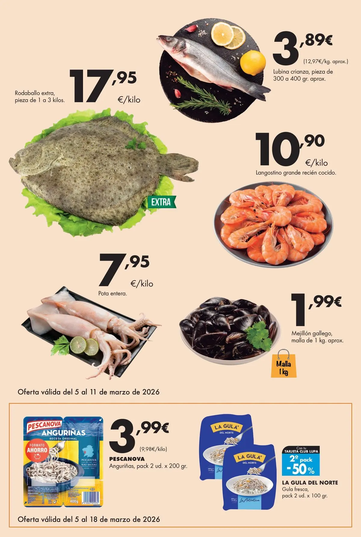 Lupa Supermercados - Tus vecinos de confianza 05/03/2026 - 18/03/2026 | Página: 7 | Productos: Langostino