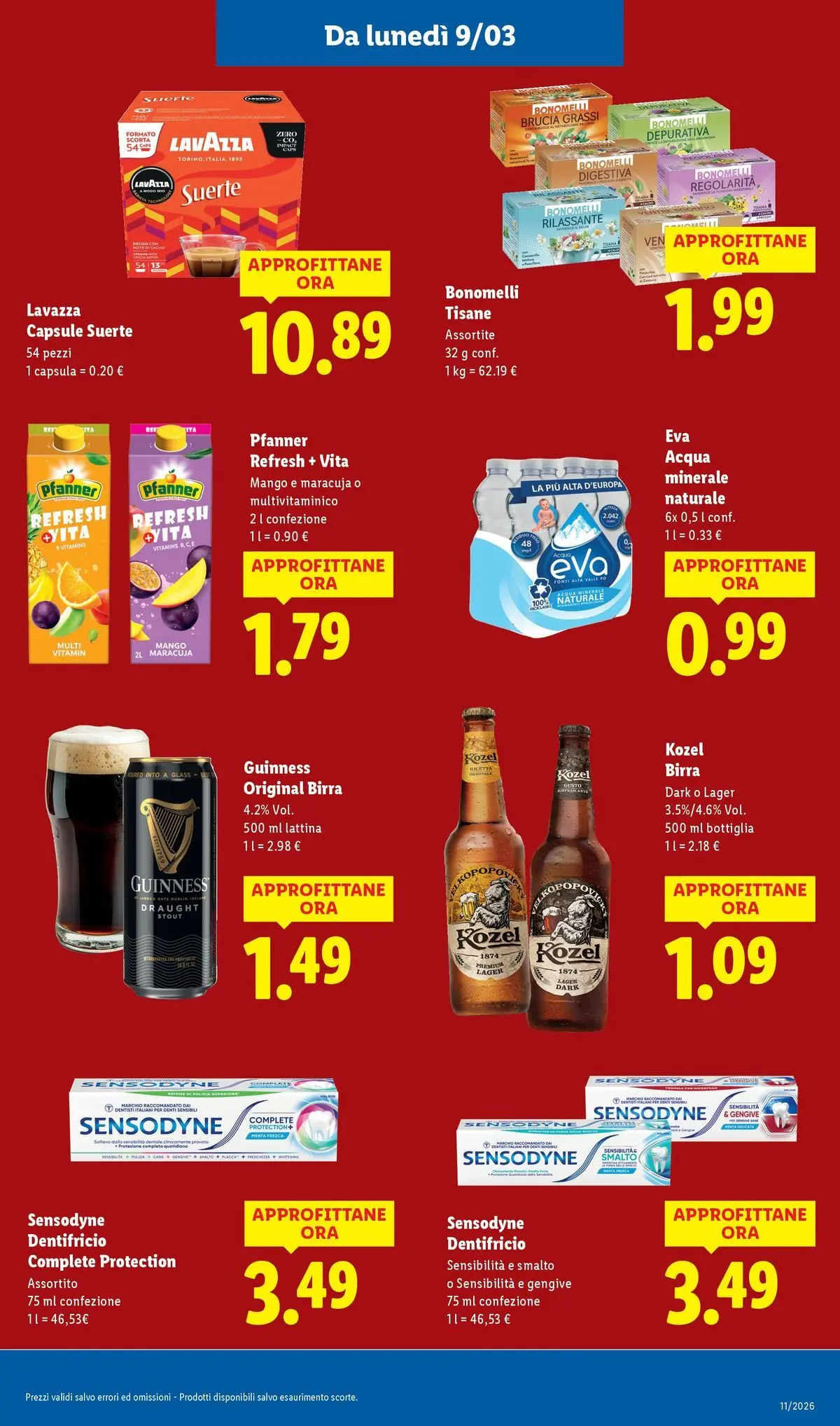 LIDL volantino della prossima settimana dal ﻿08/03/2026﻿ 📣 | Pagina: 9