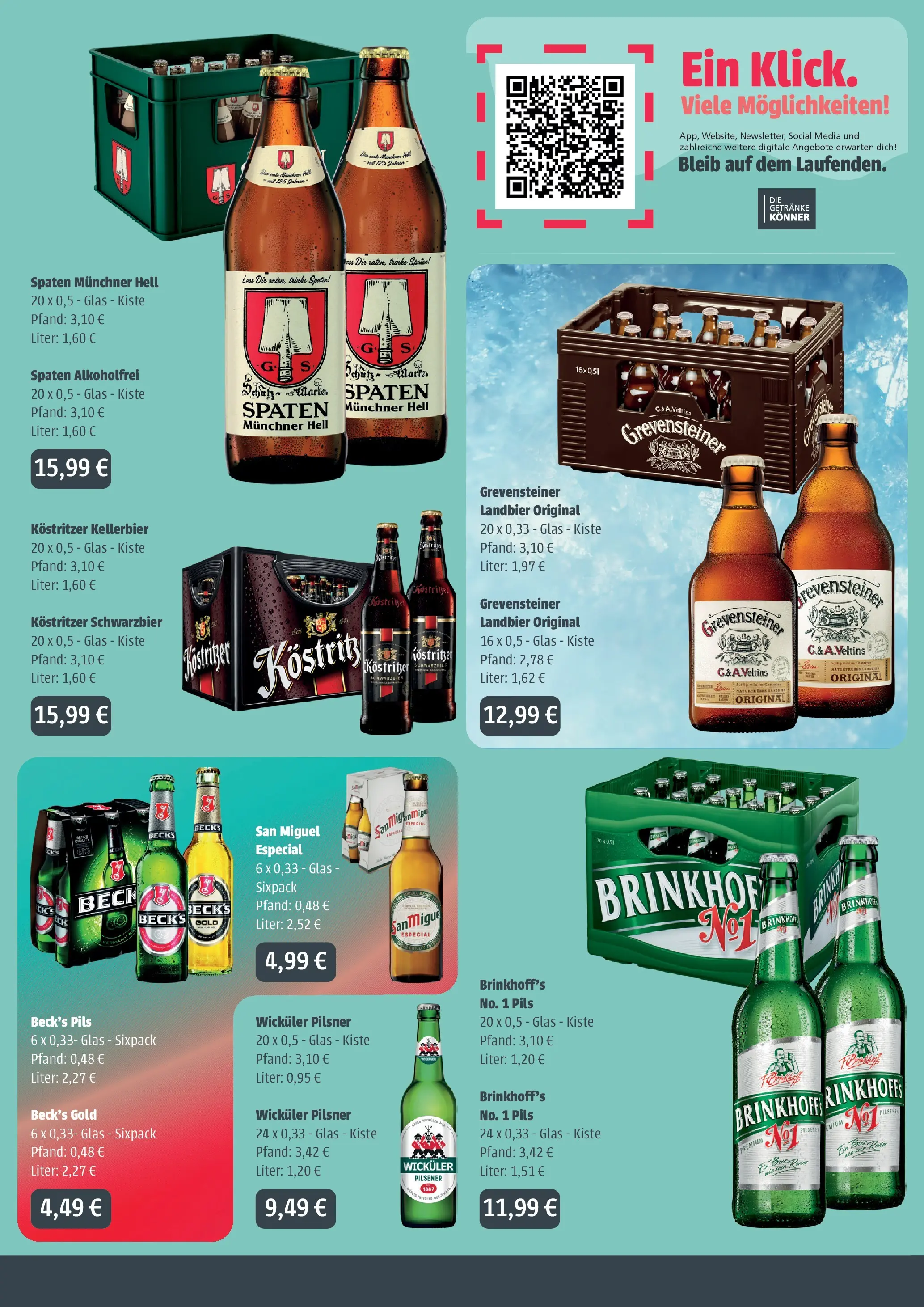 Angebote - Getränke Ellerkamp: Getränkeangebote (ab 08.03.2026) zum Blättern | Seite: 2 | Produkte: Kostritzer, Pils