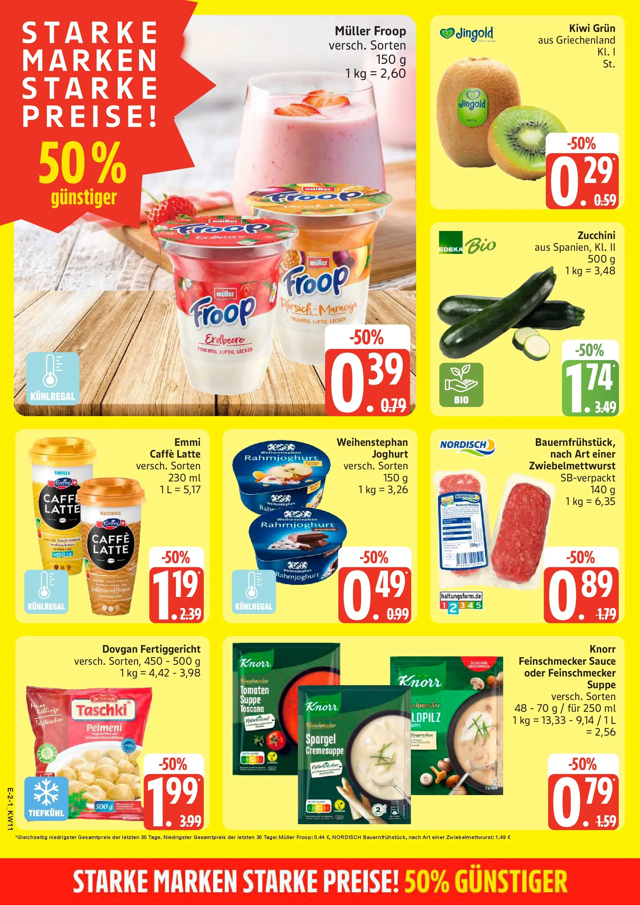 Edeka prospekt Rostock	 (ab 09.03.2026) » Angebote Online | Seite: 2 | Produkte: Knorr, Spargel, Pfirsich, Kiwi