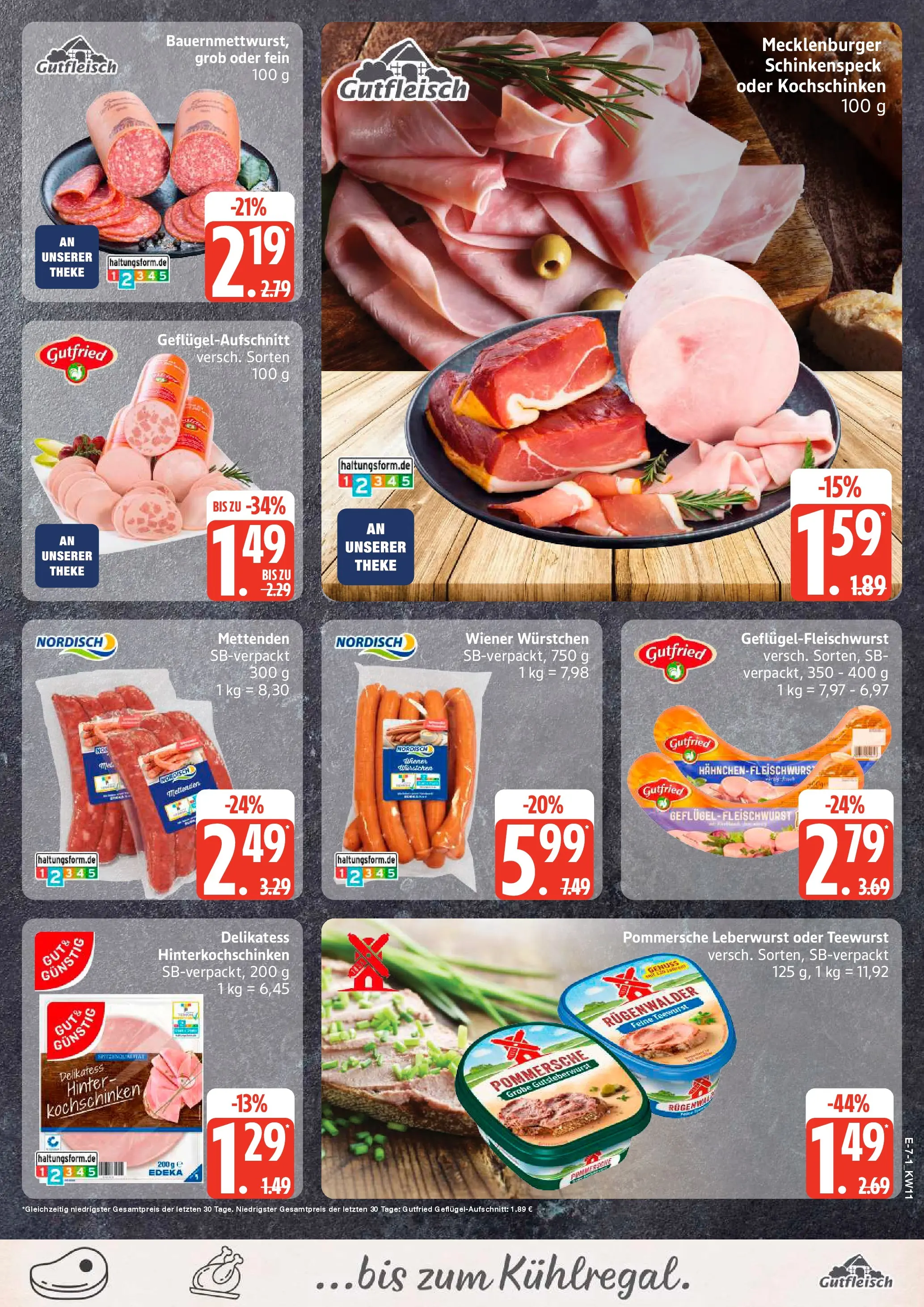 Edeka prospekt Stralsund	 (ab 09.03.2026) » Angebote Online | Seite: 9 | Produkte: Wiener wurstchen, Theke