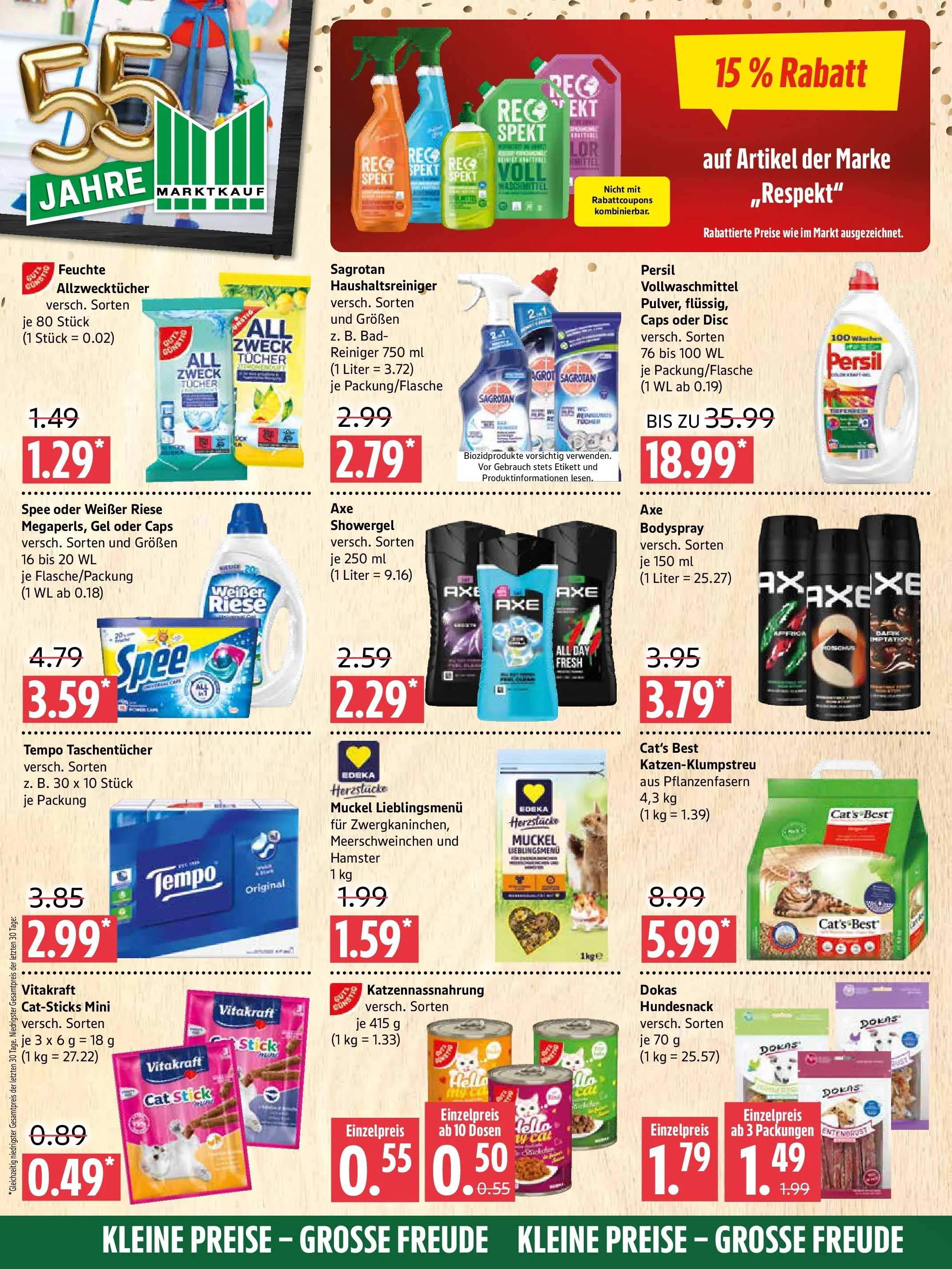 Marktkauf Prospekt Prenzlau (ab 09.03.2026) » Angebote online | Seite: 8 | Produkte: Bad, Spee, Tempo, Persil
