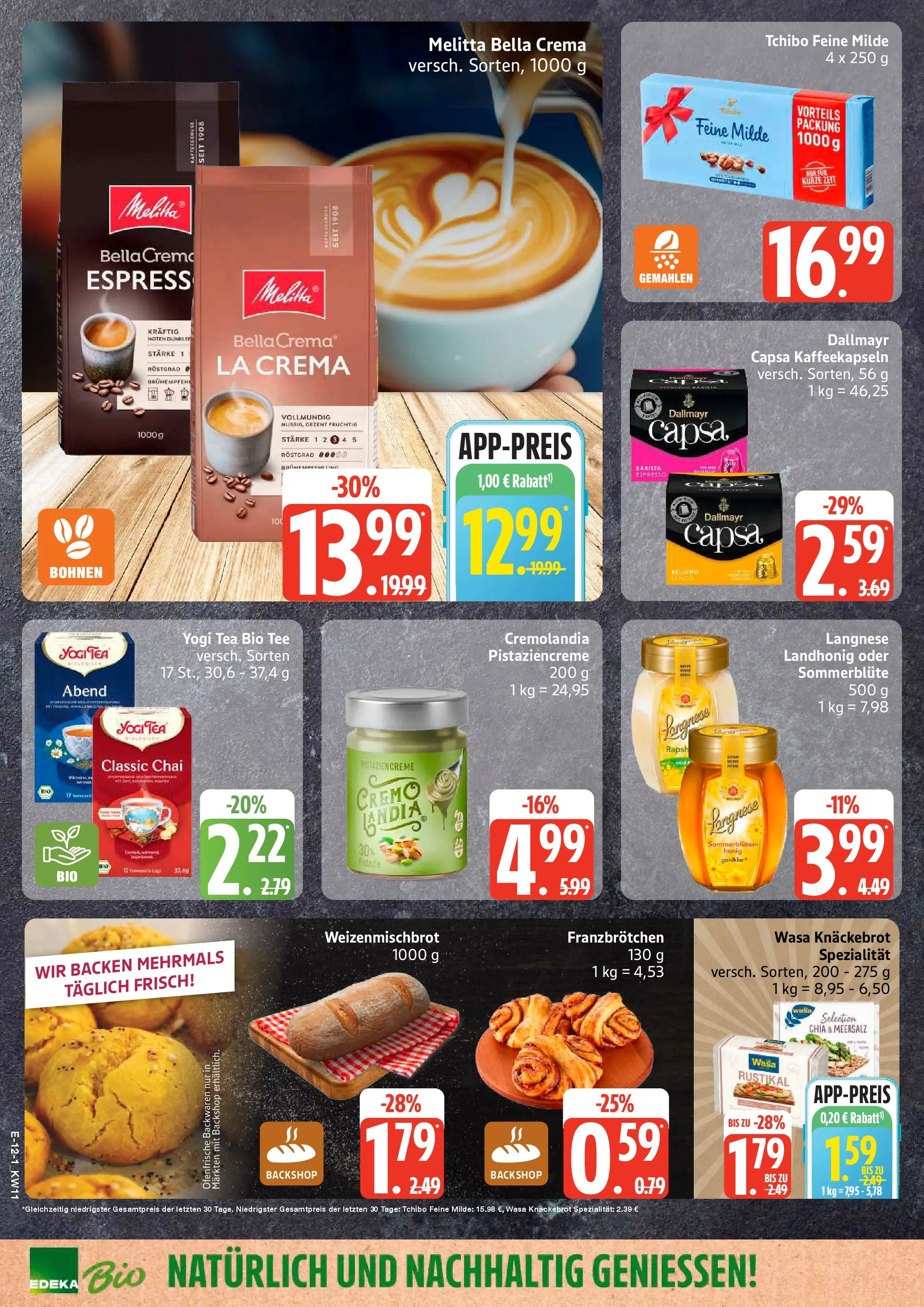 Edeka prospekt Stralsund	 (ab 09.03.2026) » Angebote Online | Seite: 14 | Produkte: Ofenfrische, Dallmayr, Tee, Dallmayr capsa