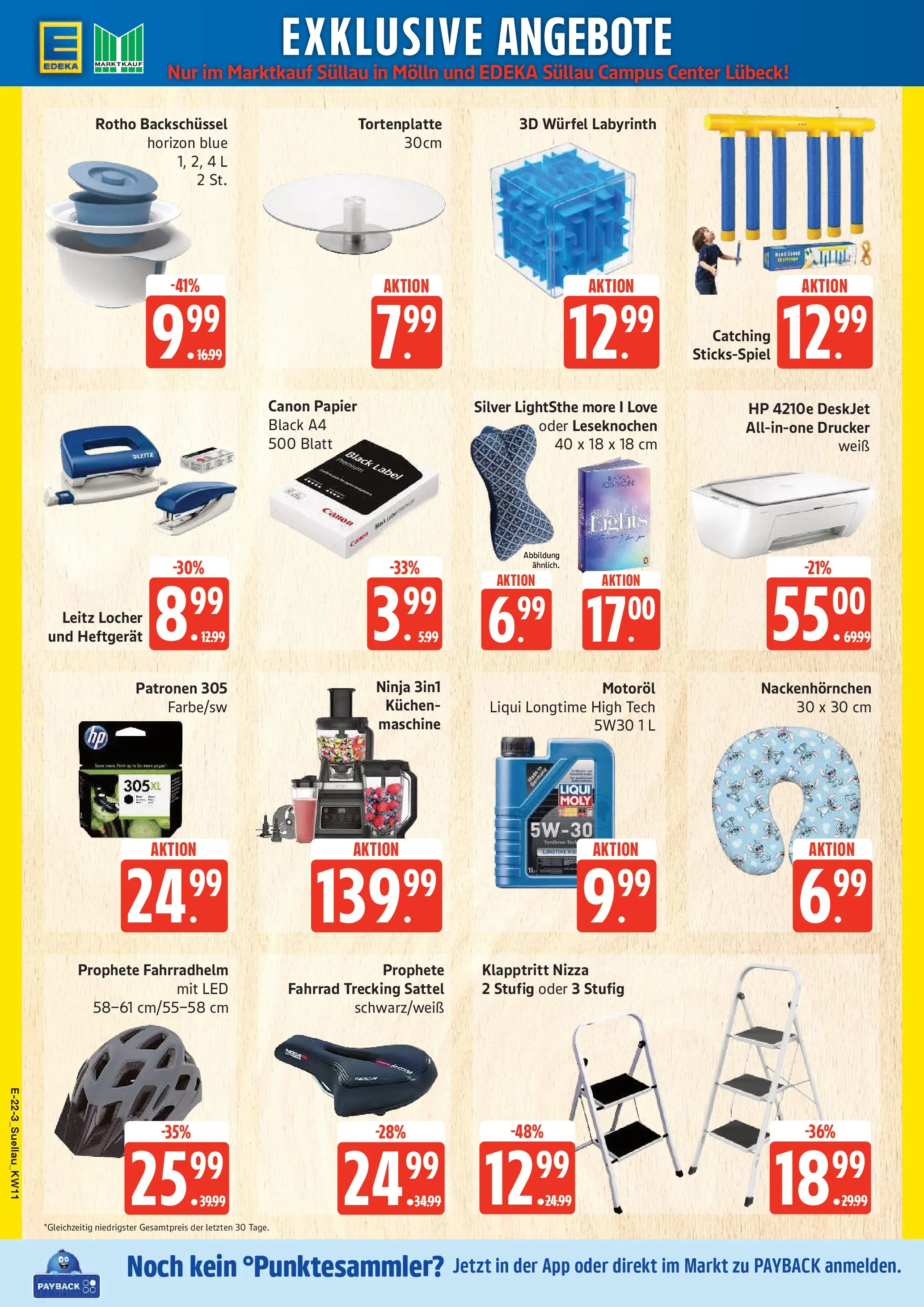 Edeka prospekt Ratzeburg	 (ab 09.03.2026) » Angebote Online | Seite: 24 | Produkte: HP, Fahrradhelm, Kuchen, Drucker