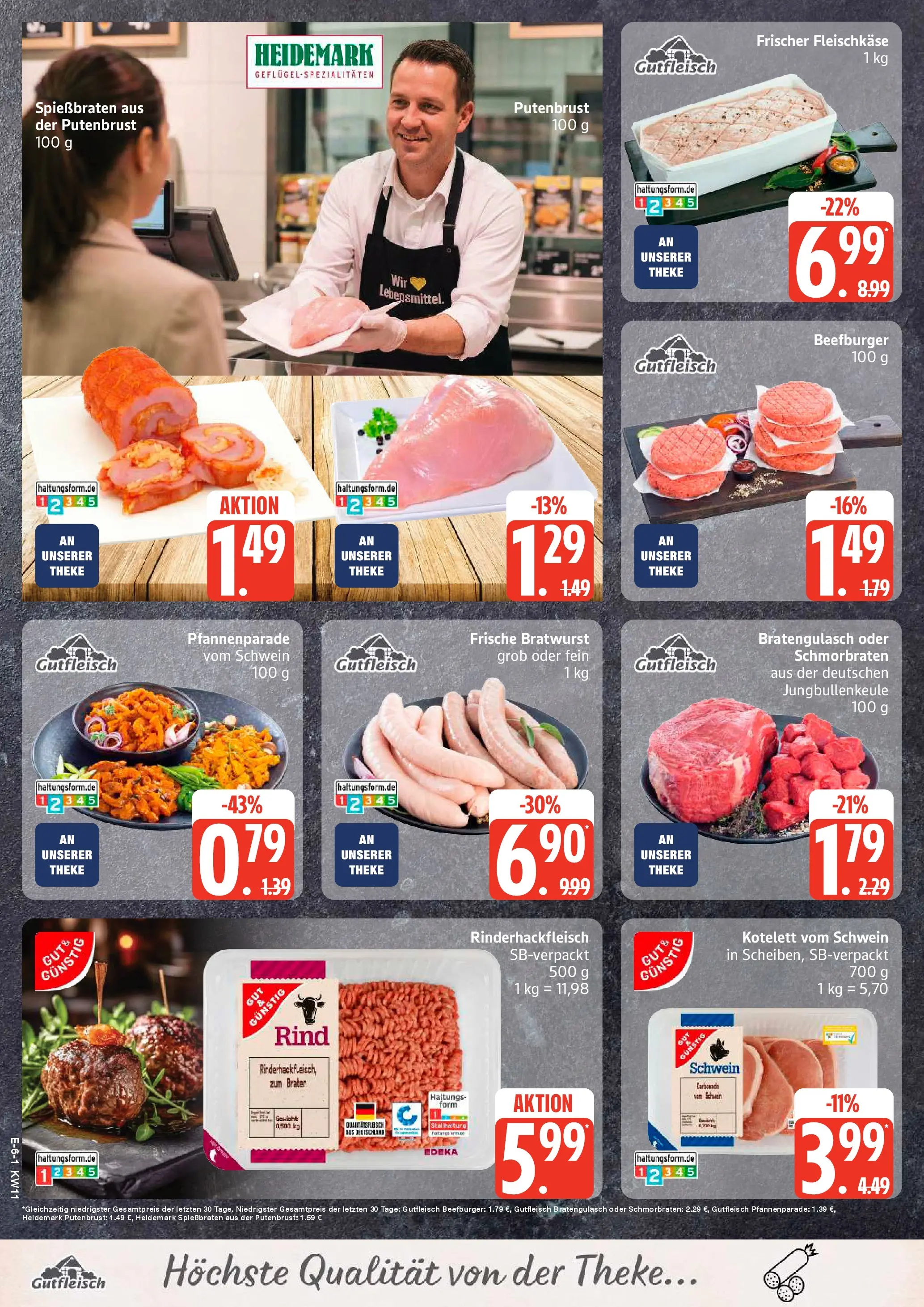 Edeka prospekt Neu Wulmstorf	 (ab 09.03.2026) » Angebote Online | Seite: 8 | Produkte: Gewicht, Theke, Bratwurst