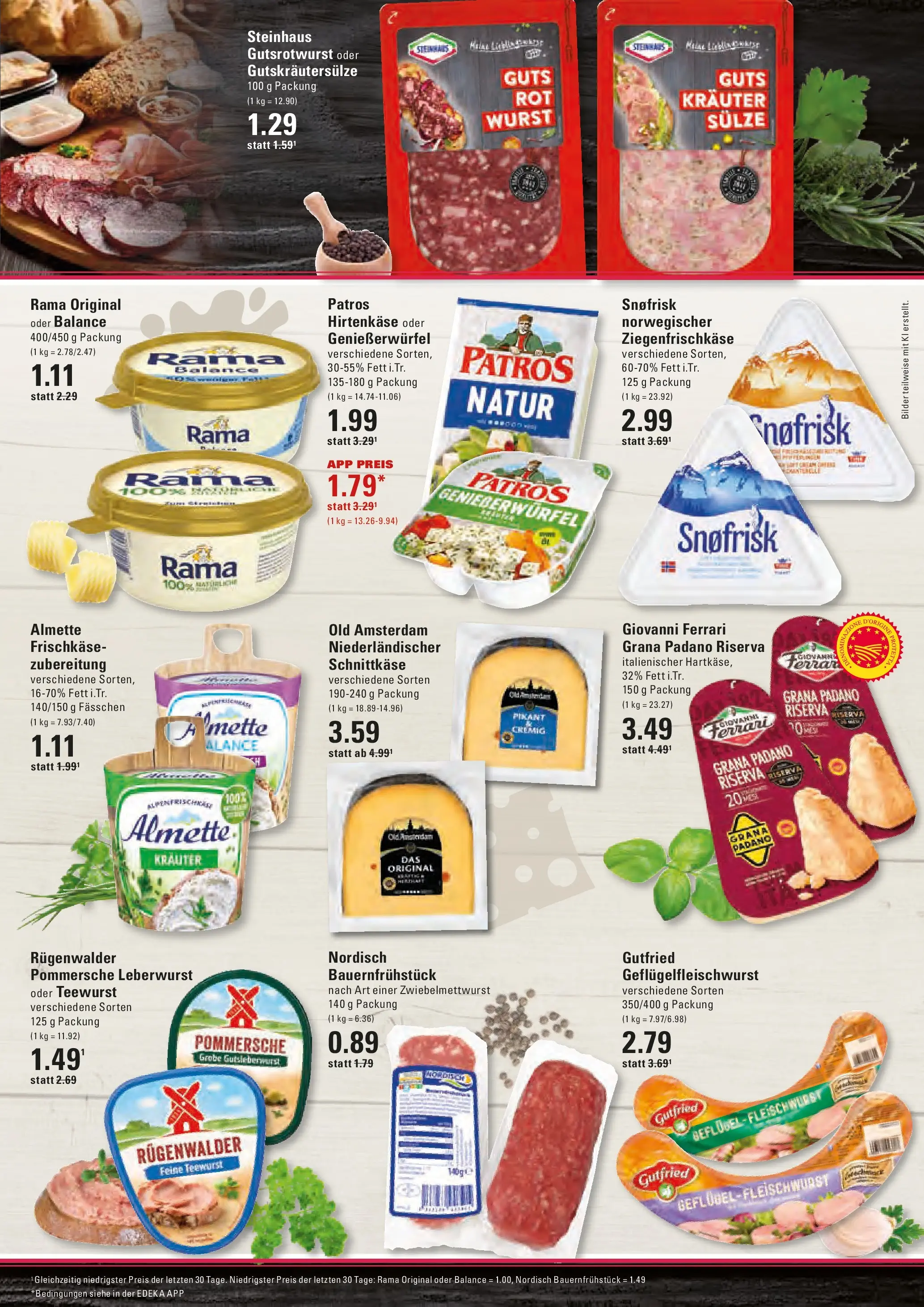 Edeka prospekt Stade	 (ab 09.03.2026) » Angebote Online | Seite: 9 | Produkte: Almette, Bilder, Wurst, Frischkase