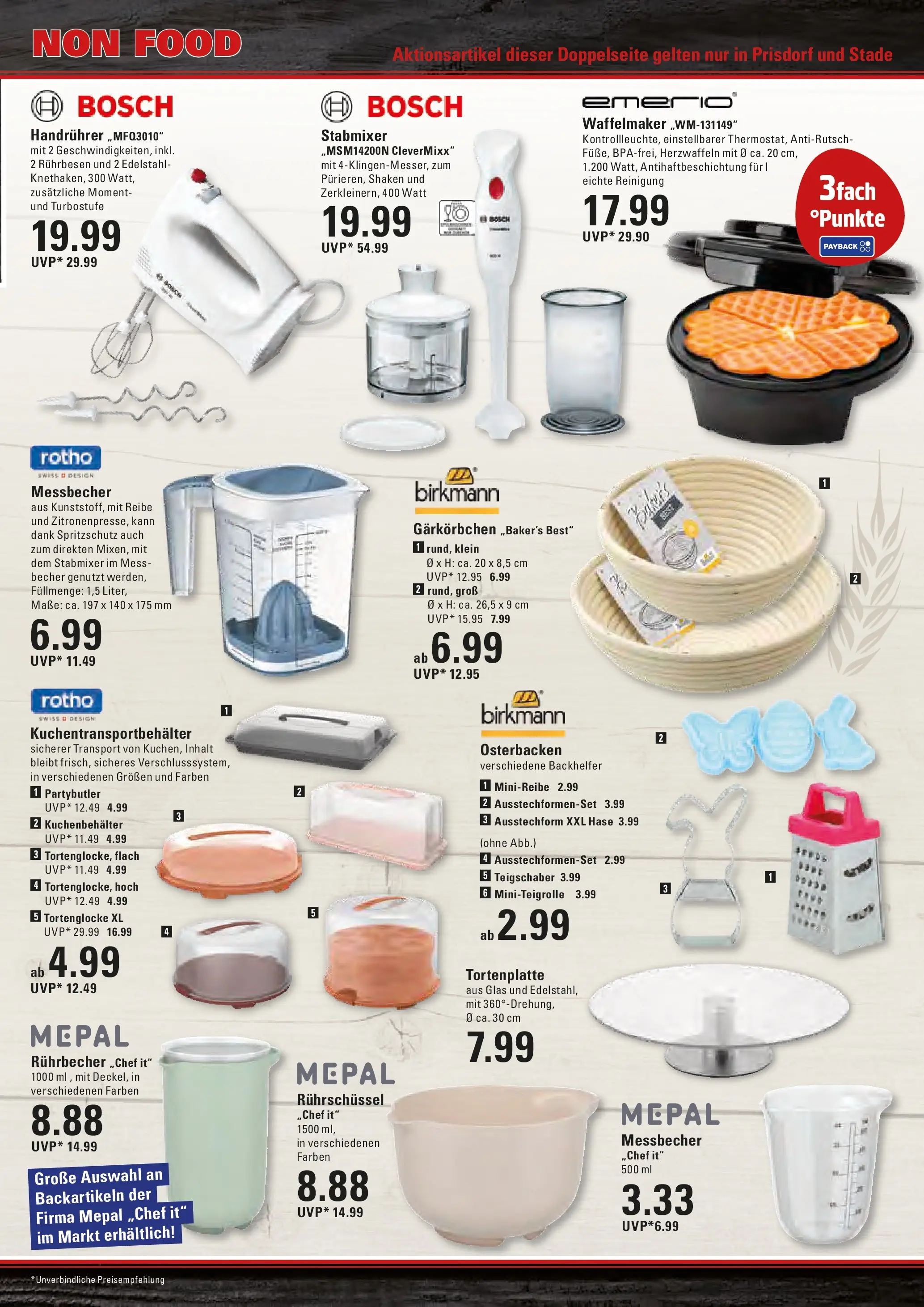 Edeka prospekt Stade	 (ab 09.03.2026) » Angebote Online | Seite: 17 | Produkte: Bosch, Rührbesen, Stabmixer