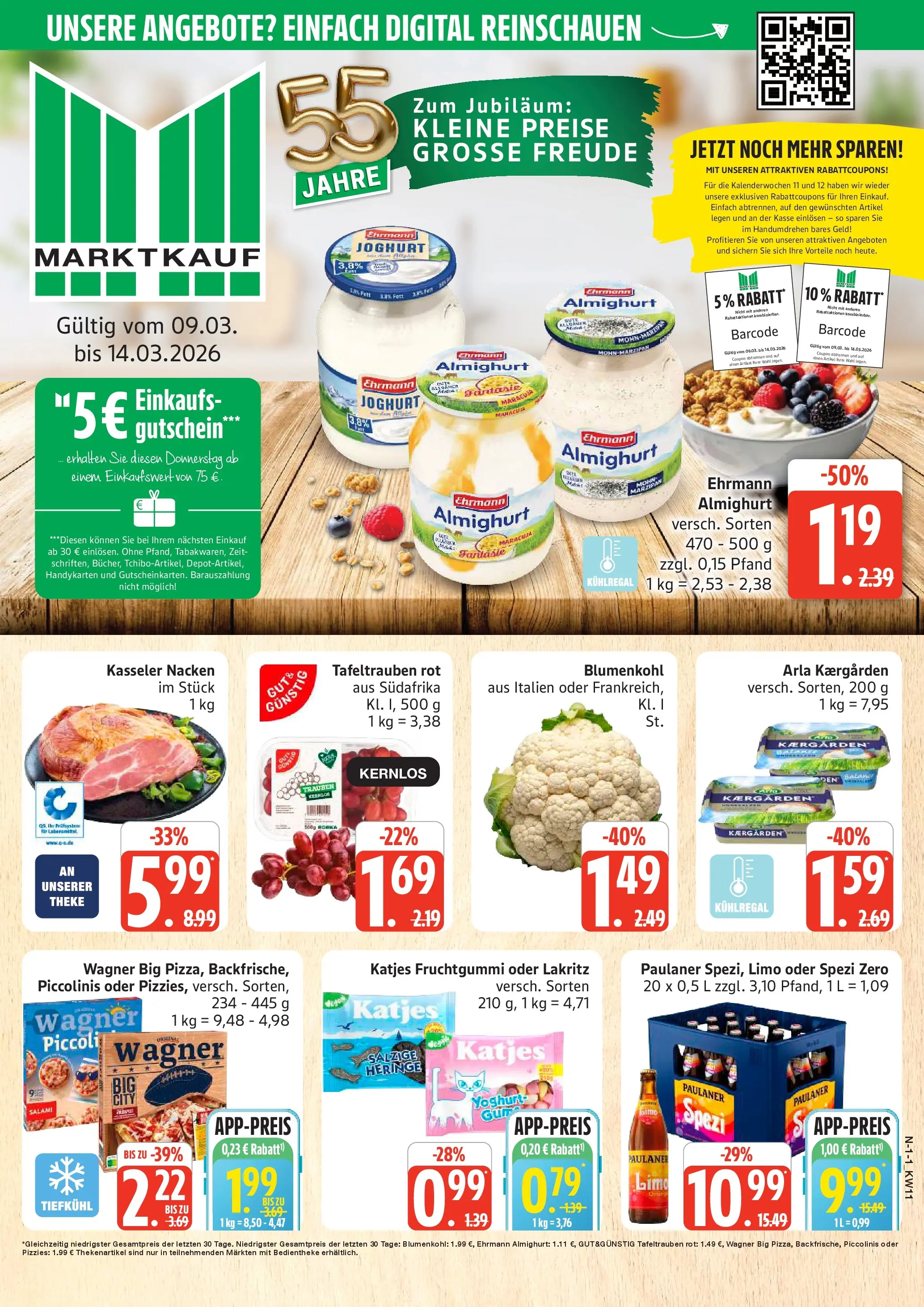 Edeka prospekt Cuxhaven	 (ab 09.03.2026) » Angebote Online | Seite: 1 | Produkte: Katjes, Kasseler nacken, Piccolinis, Paulaner