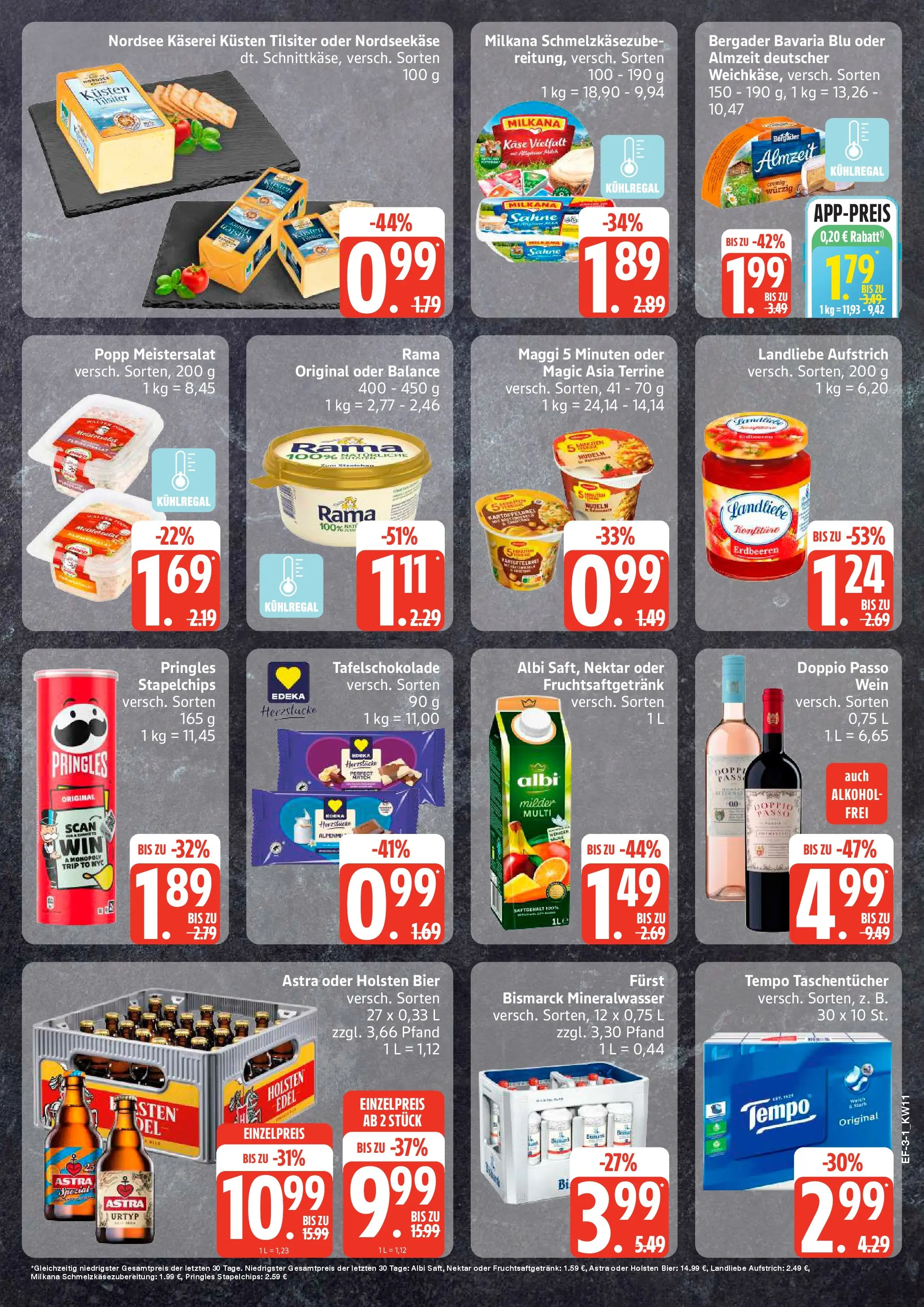 Edeka prospekt Luhnstedt	 (ab 09.03.2026) » Angebote Online | Seite: 3 | Produkte: Margarine, Astra, Holsten, Erdbeeren