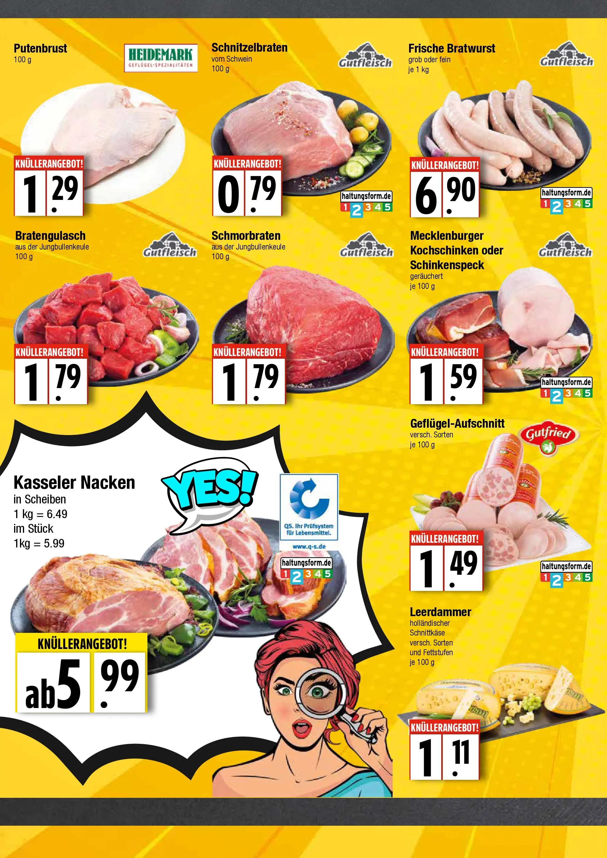 Edeka prospekt Hamburg	 (ab 09.03.2026) » Angebote Online | Seite: 2 | Produkte: Bratwurst, Leerdammer, Kasseler nacken