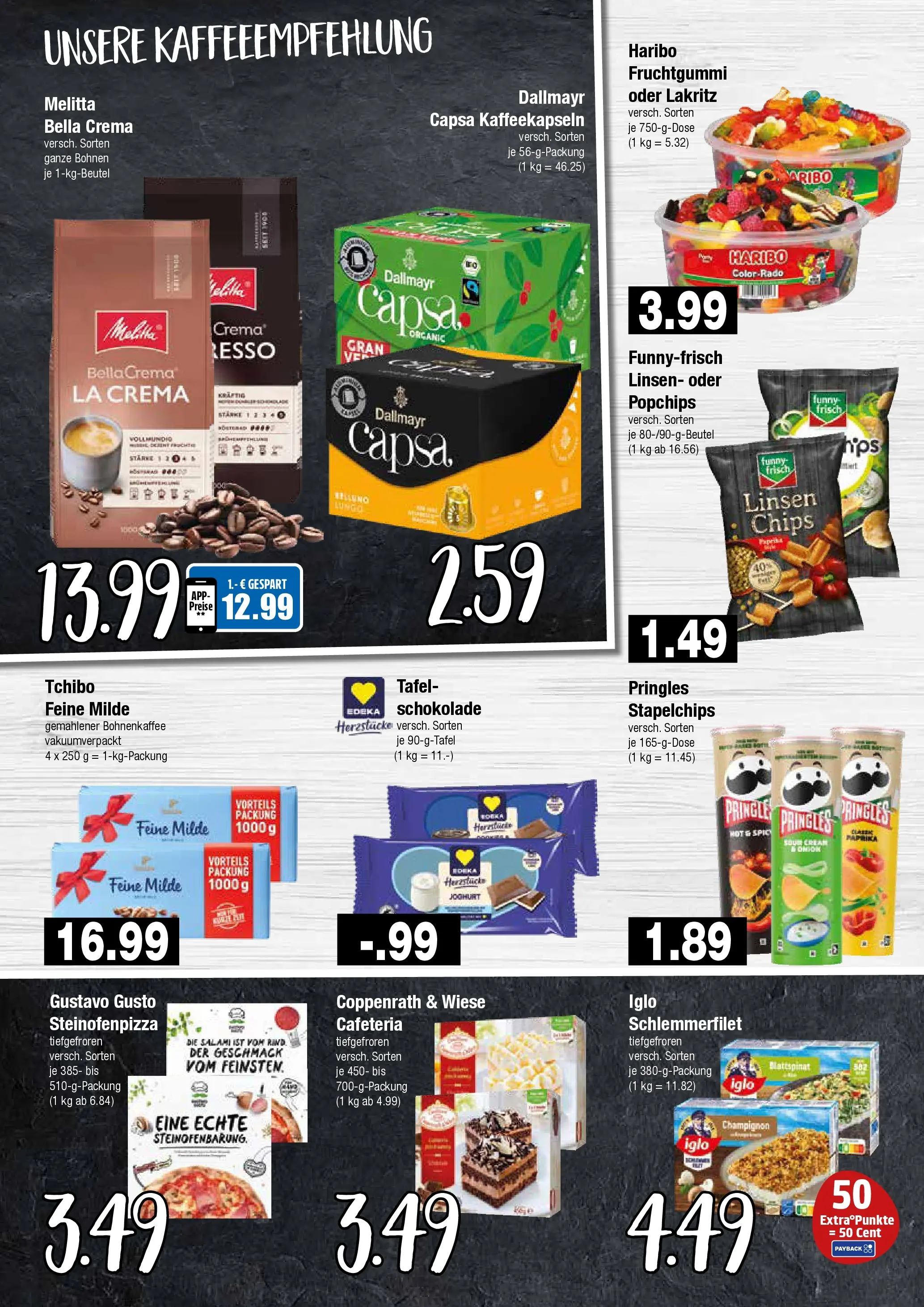 Edeka prospekt Hamburg	 (ab 09.03.2026) » Angebote Online | Seite: 6 | Produkte: Melitta, Schokolade, Salami, Dallmayr capsa