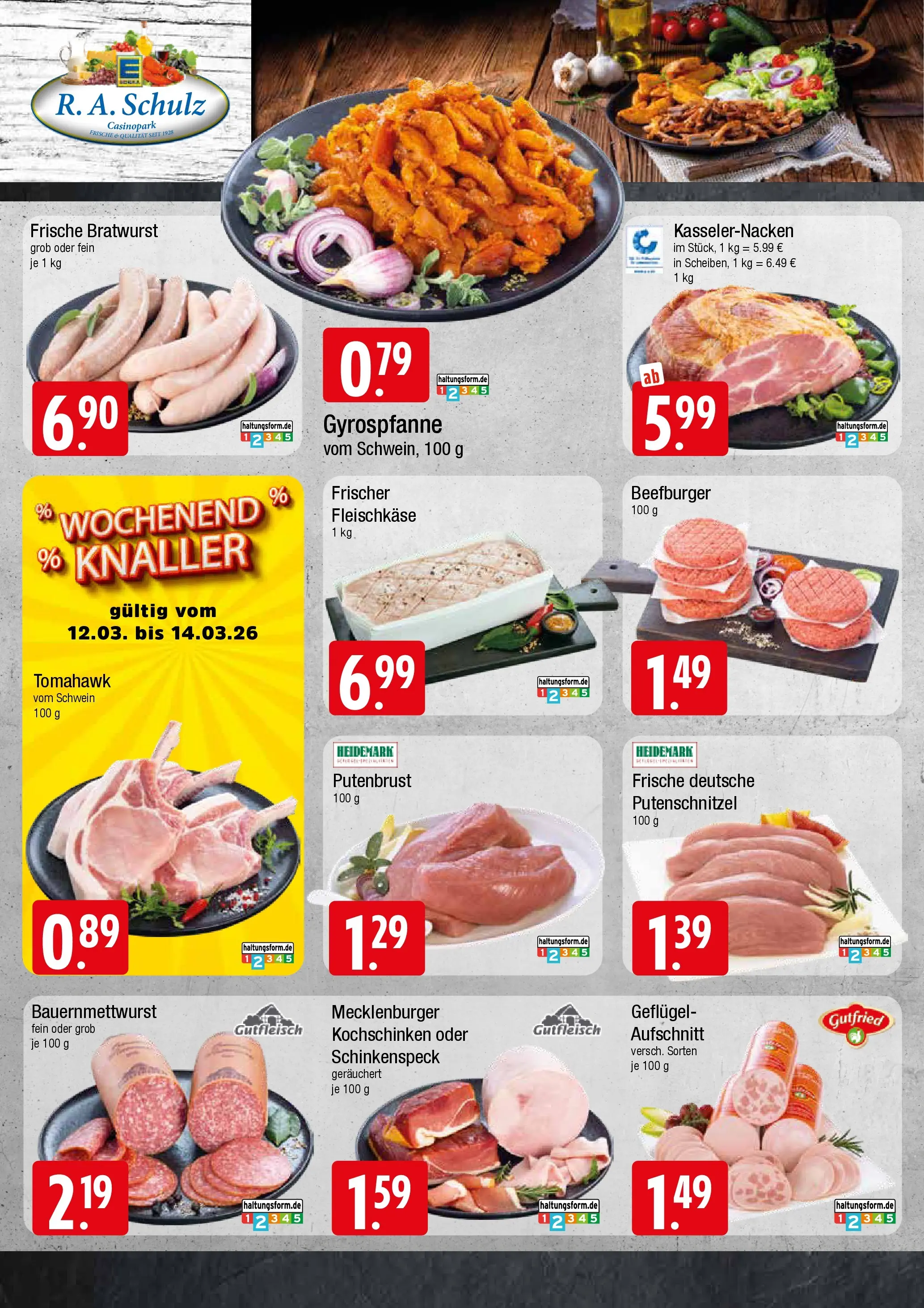 Edeka prospekt Wentorf	 (ab 09.03.2026) » Angebote Online | Seite: 2 | Produkte: Bratwurst, Putenschnitzel