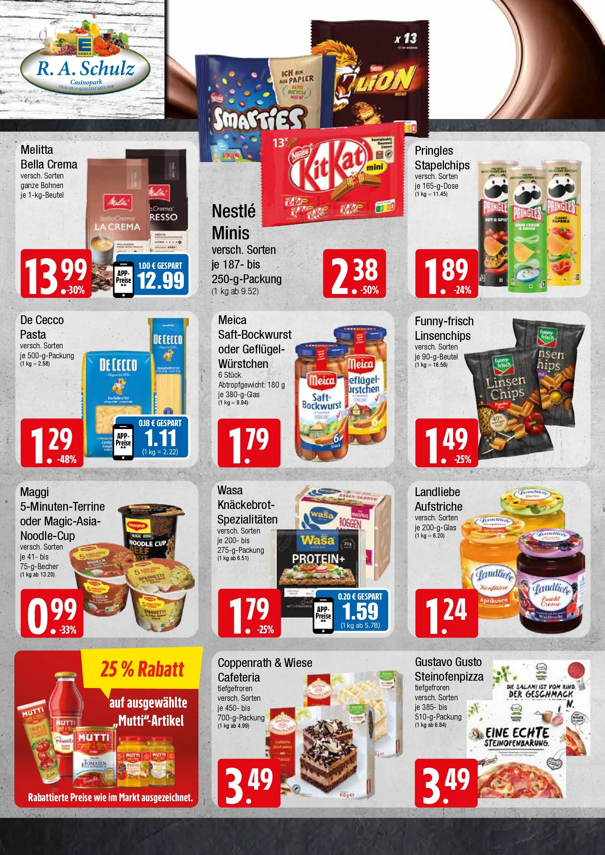 Edeka prospekt Wentorf	 (ab 09.03.2026) » Angebote Online | Seite: 6 | Produkte: Bockwurst, Melitta, Pizza, Chips