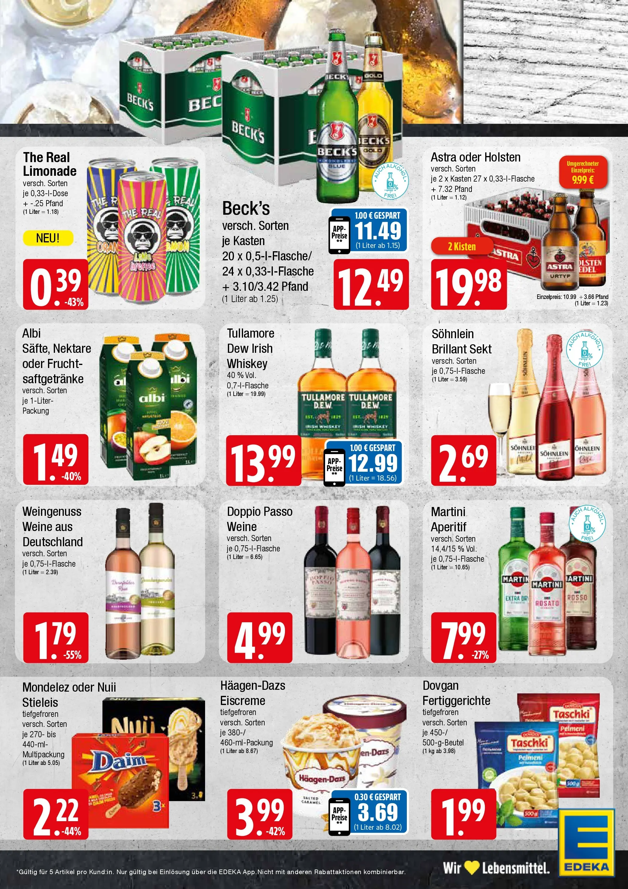 Edeka prospekt Wentorf	 (ab 09.03.2026) » Angebote Online | Seite: 7 | Produkte: Sekt, Limonade, Holsten, Whiskey