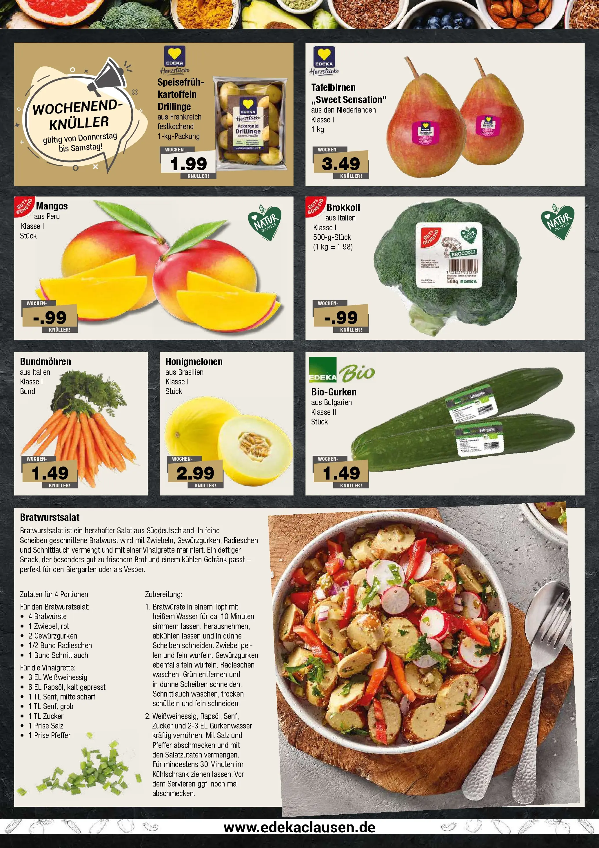 Edeka prospekt Hamburg	 (ab 09.03.2026) » Angebote Online | Seite: 2 | Produkte: Kühlschrank, Brokkoli, Pfeffer, Brot