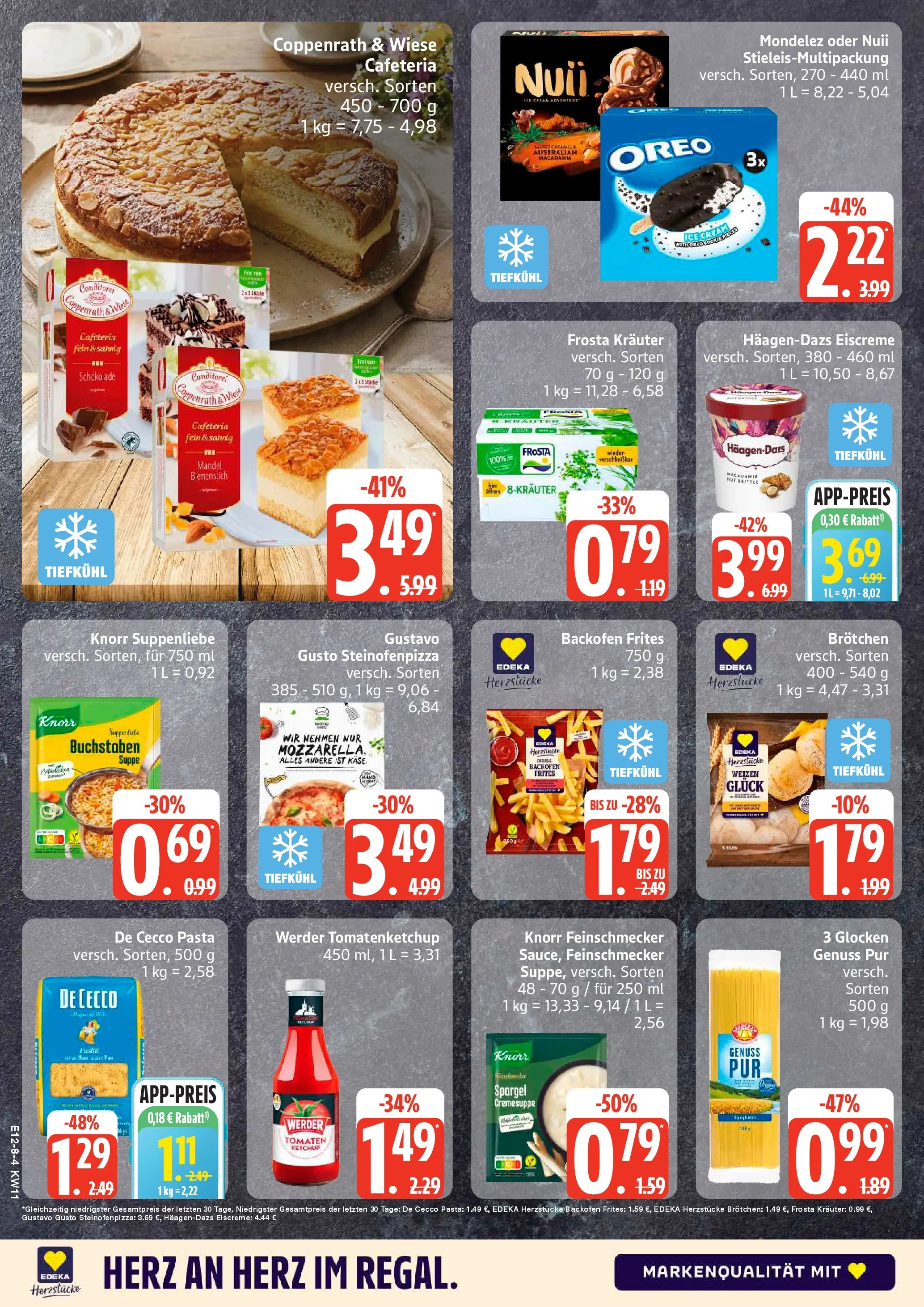 Edeka prospekt Rostock-Gehlsdorf	 (ab 09.03.2026) » Angebote Online | Seite: 8 | Produkte: Backofen, Pasta, Pizza, Ketchup