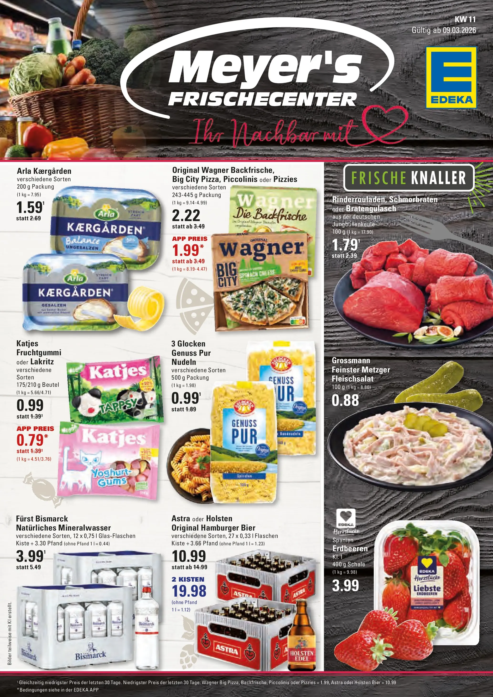 Edeka prospekt Hamburg	 (ab 09.03.2026) » Angebote Online | Seite: 1 | Produkte: Bier, Holsten, Piccolinis, Pizza