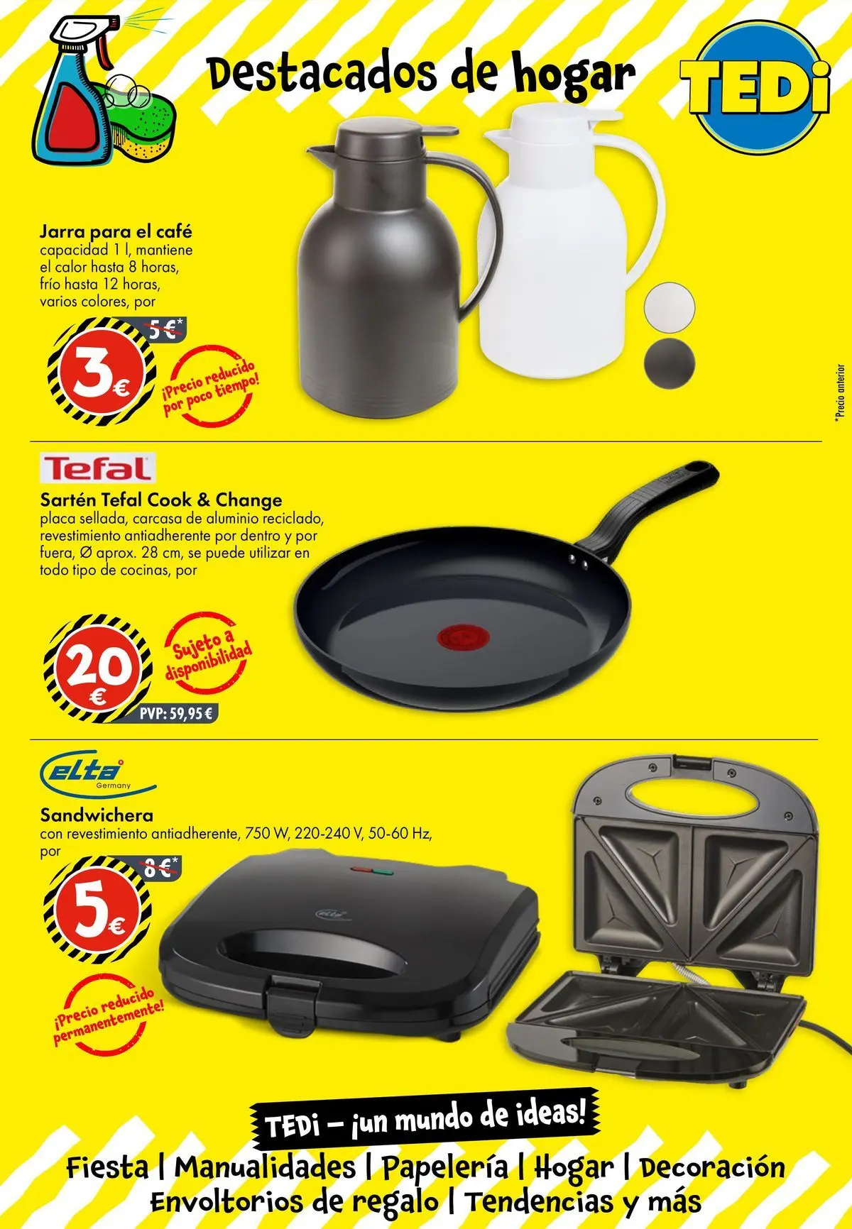 TEDi - Nueva apertura 06/03/2026 - 13/03/2026 | Página: 10 | Productos: Café, Sandwichera