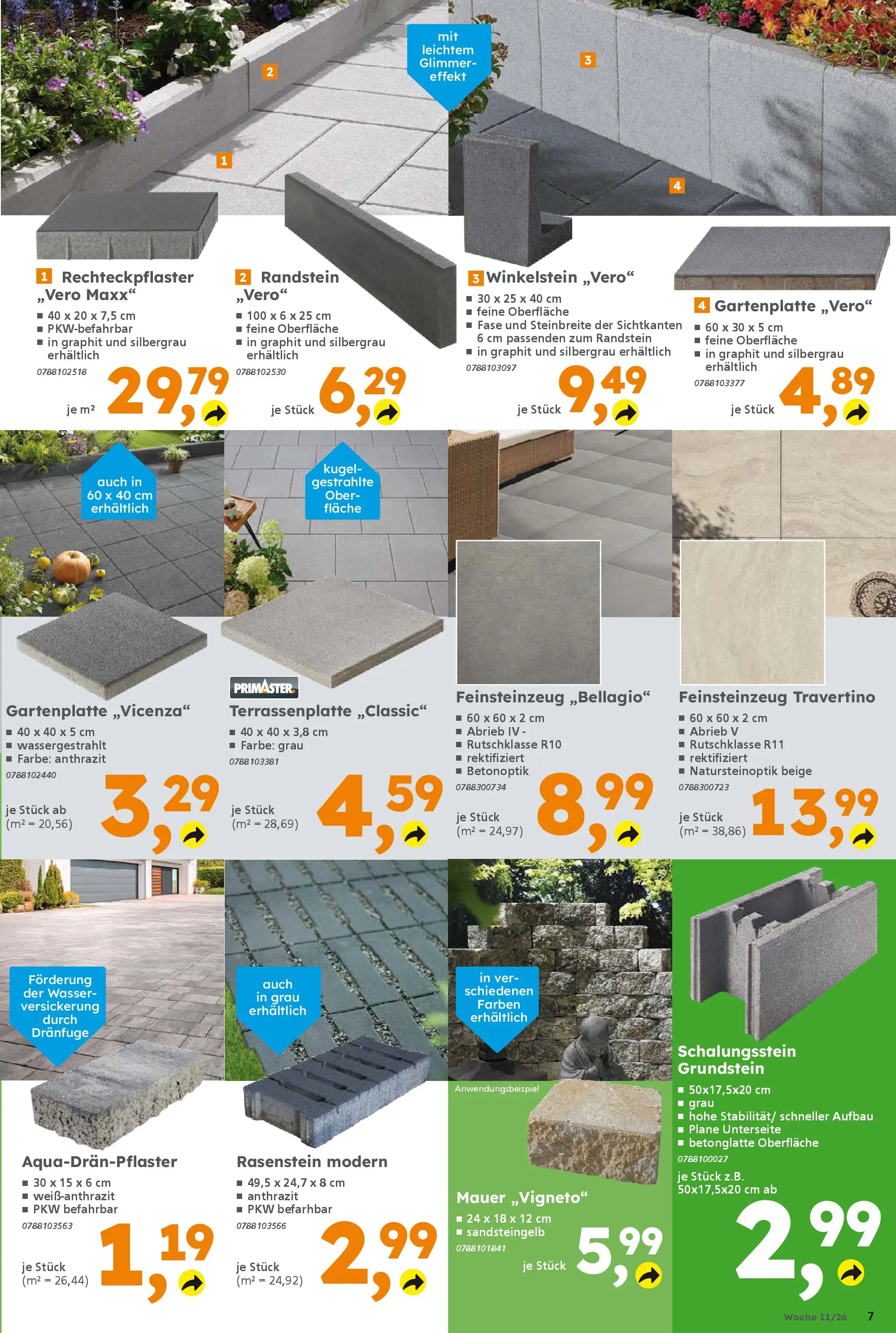 Globus Baumarkt Prospekt Völklingen	 (ab 09.03.2026) zum Blättern | Seite: 7 | Produkte: Wasser