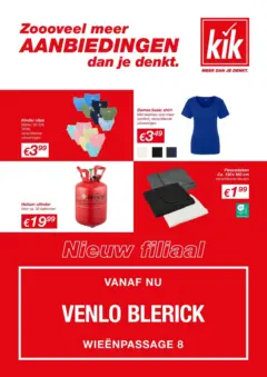 KiK - Zoooveel meer AANBIEDINGEN dan je denkt. - Voorbeeld van een folder van KiK, geldig van 10.03.2026