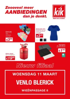 KiK - Zoooveel meer AANBIEDINGEN dan je denkt. - Voorbeeld van een folder van KiK, geldig van 07.03.2026