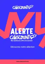 Cdiscount Alerte discount - au 30.04.2026