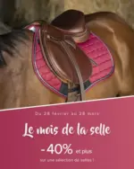 Padd Jusqu'au 28 mars, -40% et plus sur une s&eacute;lection de selles Bates et &Eacute;ric Thomas - au 28.03.2026