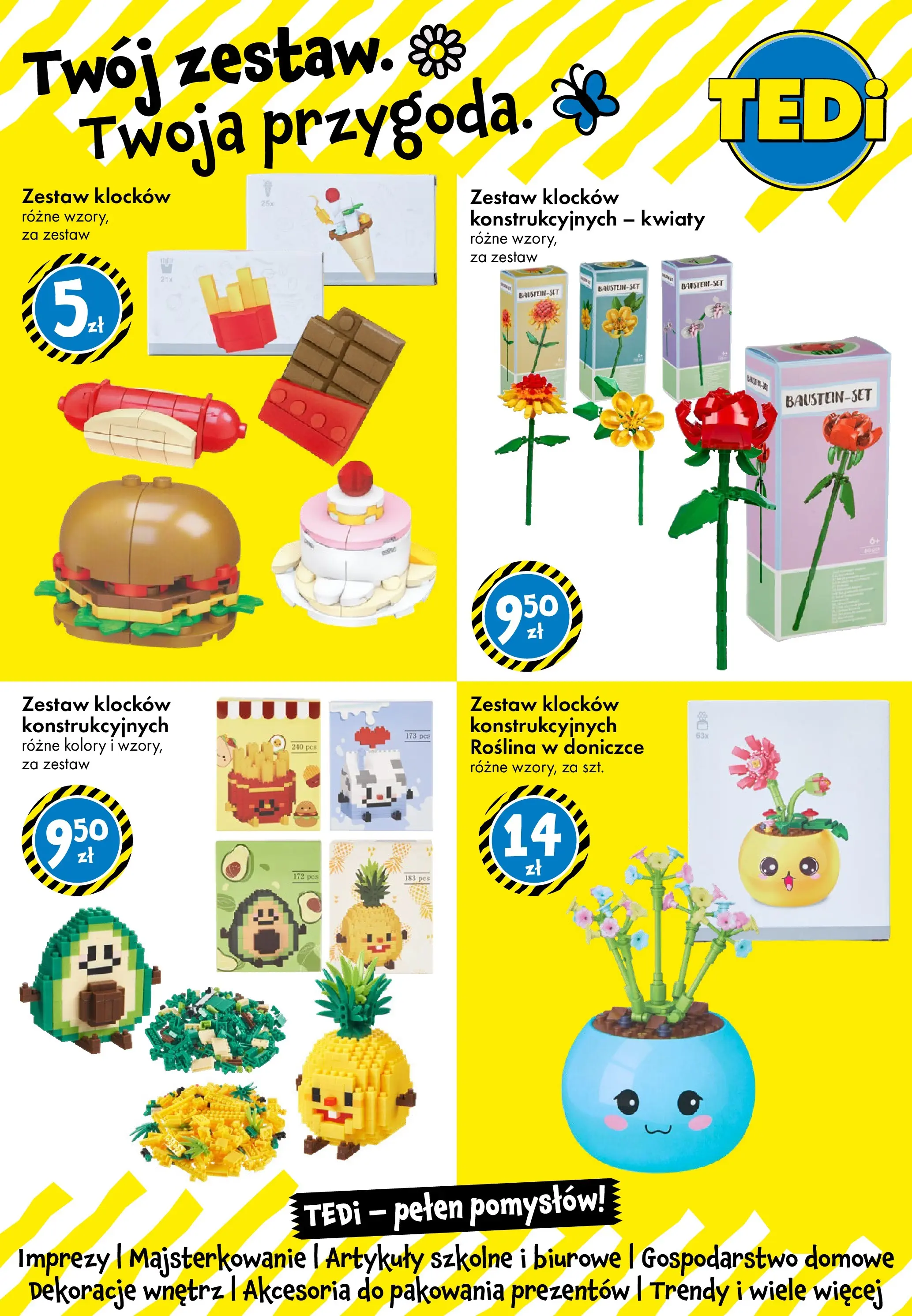 TEDi gazetka od (06.03.2026 - 14.03.2026) | Strona: 13 | Produkty: PC, Artykuły szkolne, Kwiaty