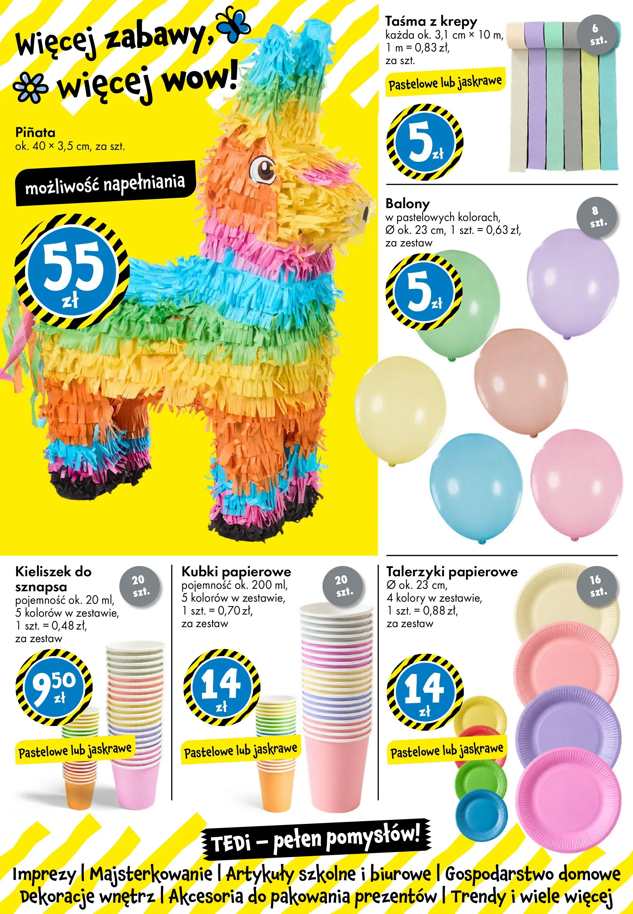 TEDi gazetka od (06.03.2026 - 14.03.2026) | Strona: 33 | Produkty: Artykuły szkolne