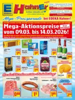 Hahners Verbauchermarkt Edeka Hahner: Wochenangebote - bis 14.03.2026