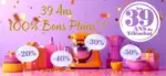 Teleshopping Prix anniversaire 39 ans - au 30.03.2026