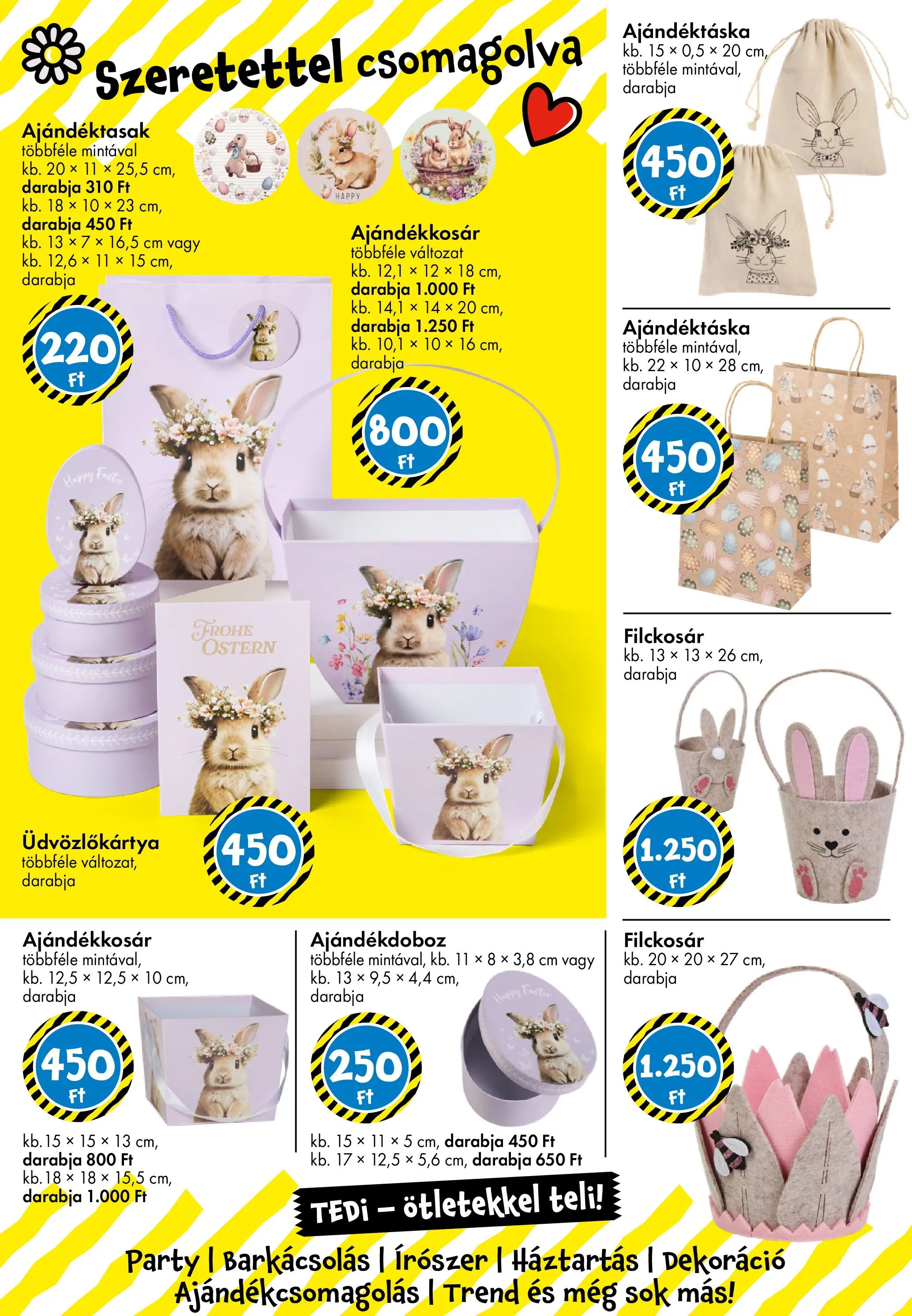 TEDi akciós újság - 2026.03.06. -tól/töl > akció, lapozható szórólap 🛍️ | Oldal: 2 | Termékek: Dekoráció